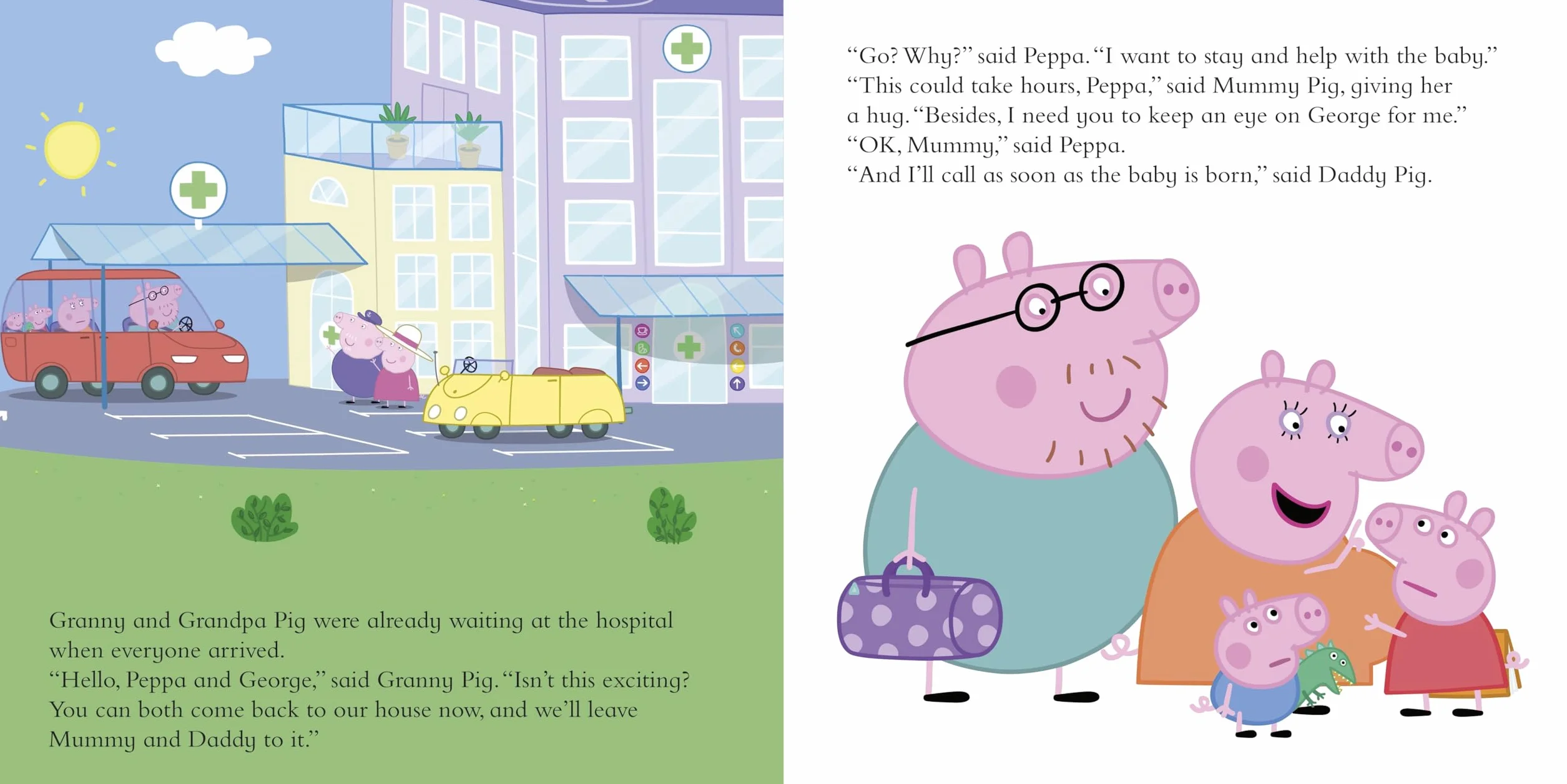 Peppa Pig: Peppa's New Baby Sister: A heart-warming picture book welcoming baby Evie into the world