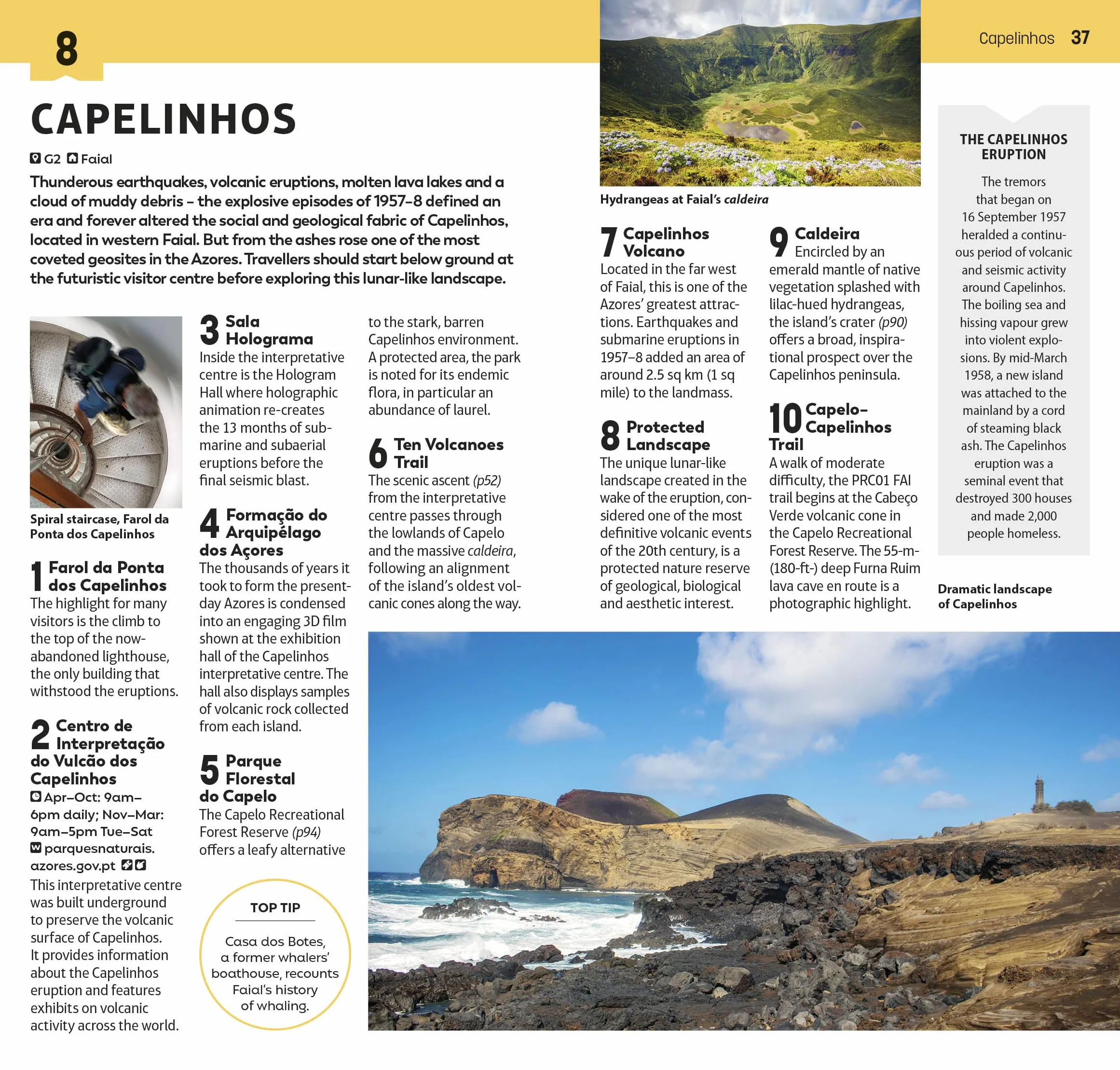 DK Eyewitness Top 10 The Azores: Top 10 lists for your perfect trip, plus an all-weather folded map