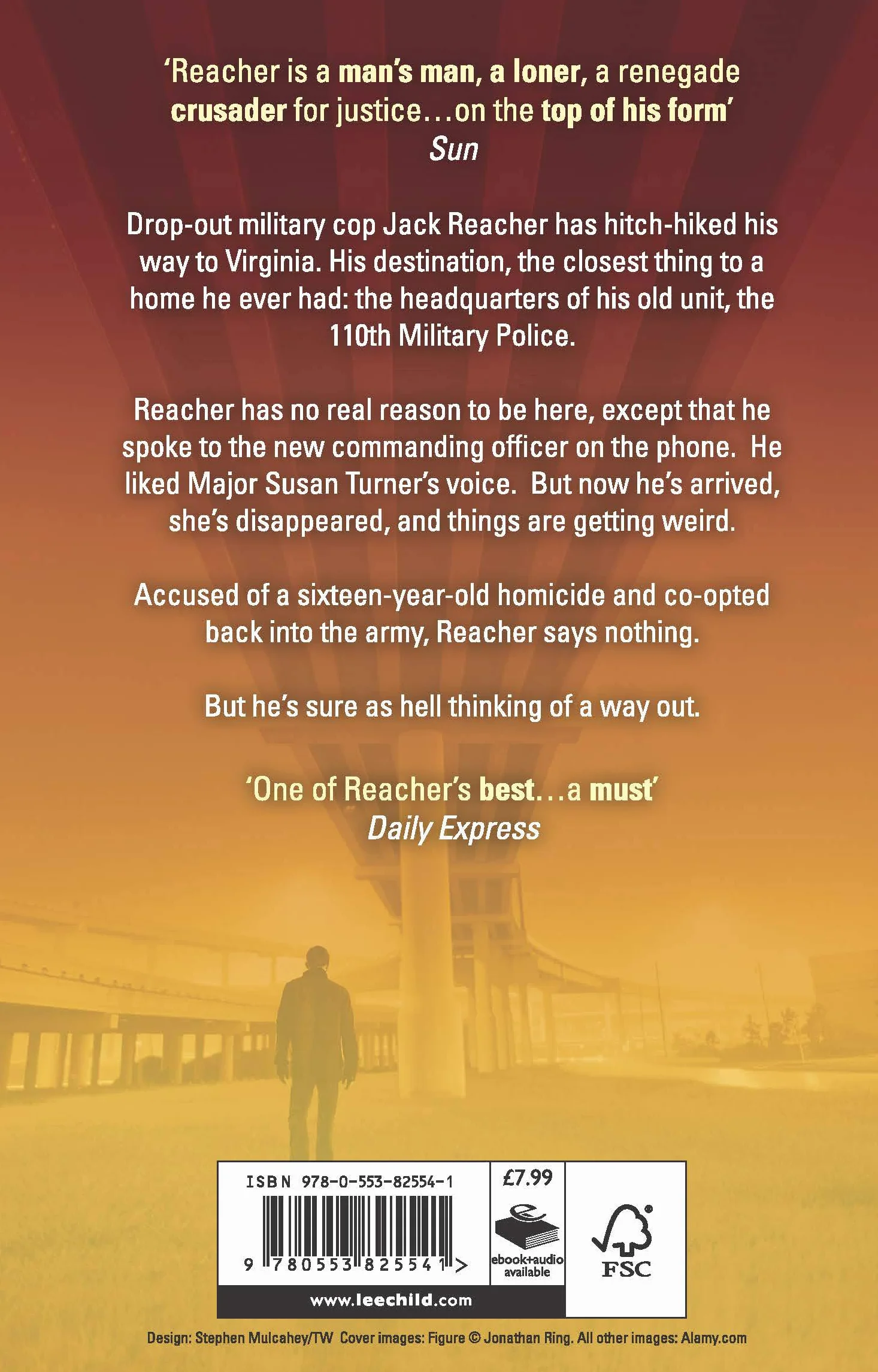 Never Go Back: An action-packed Jack Reacher thriller from the No.1 Sunday Times bestselling author: 18