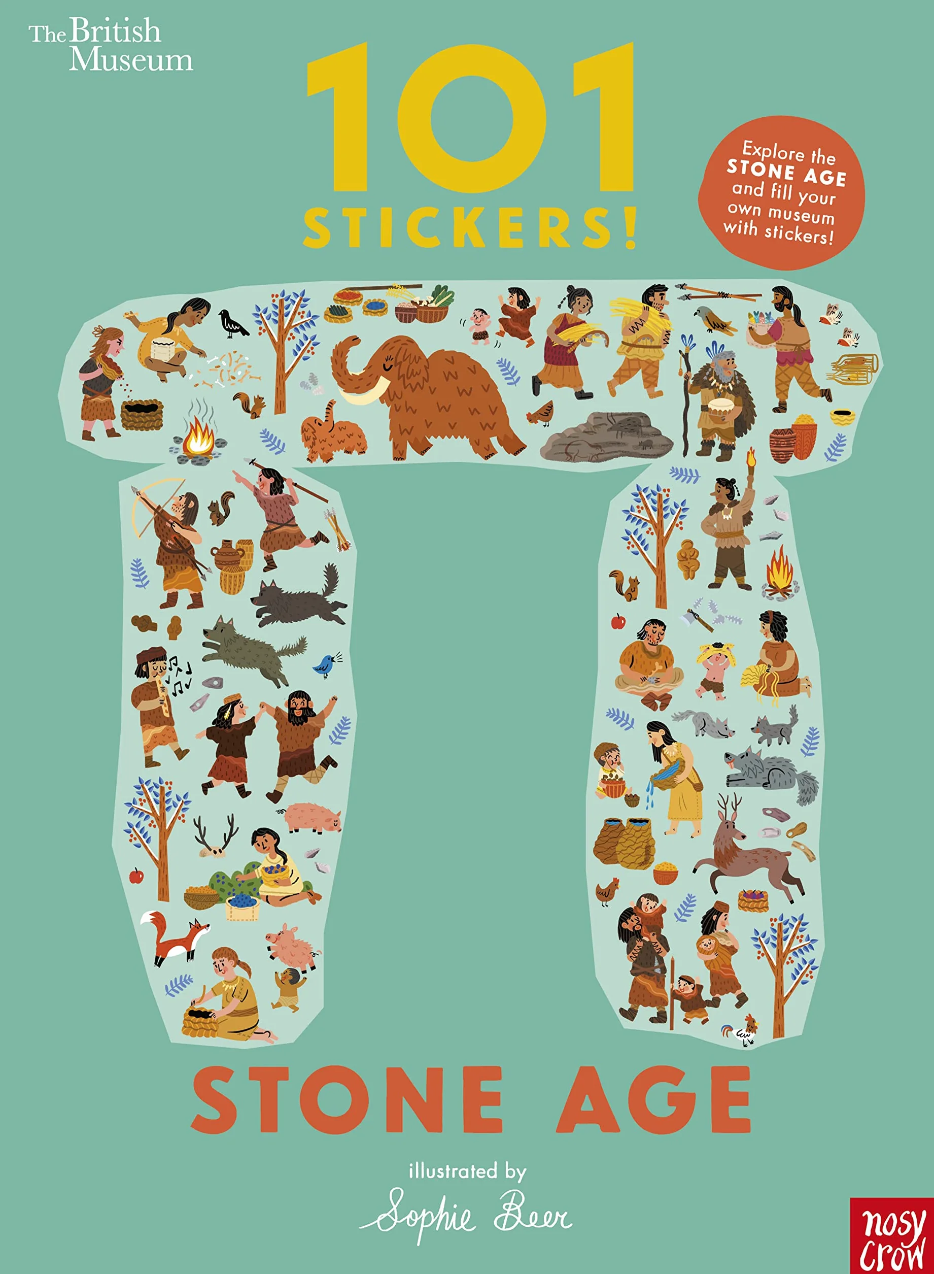British Museum: 101 Stickers! Stone Age