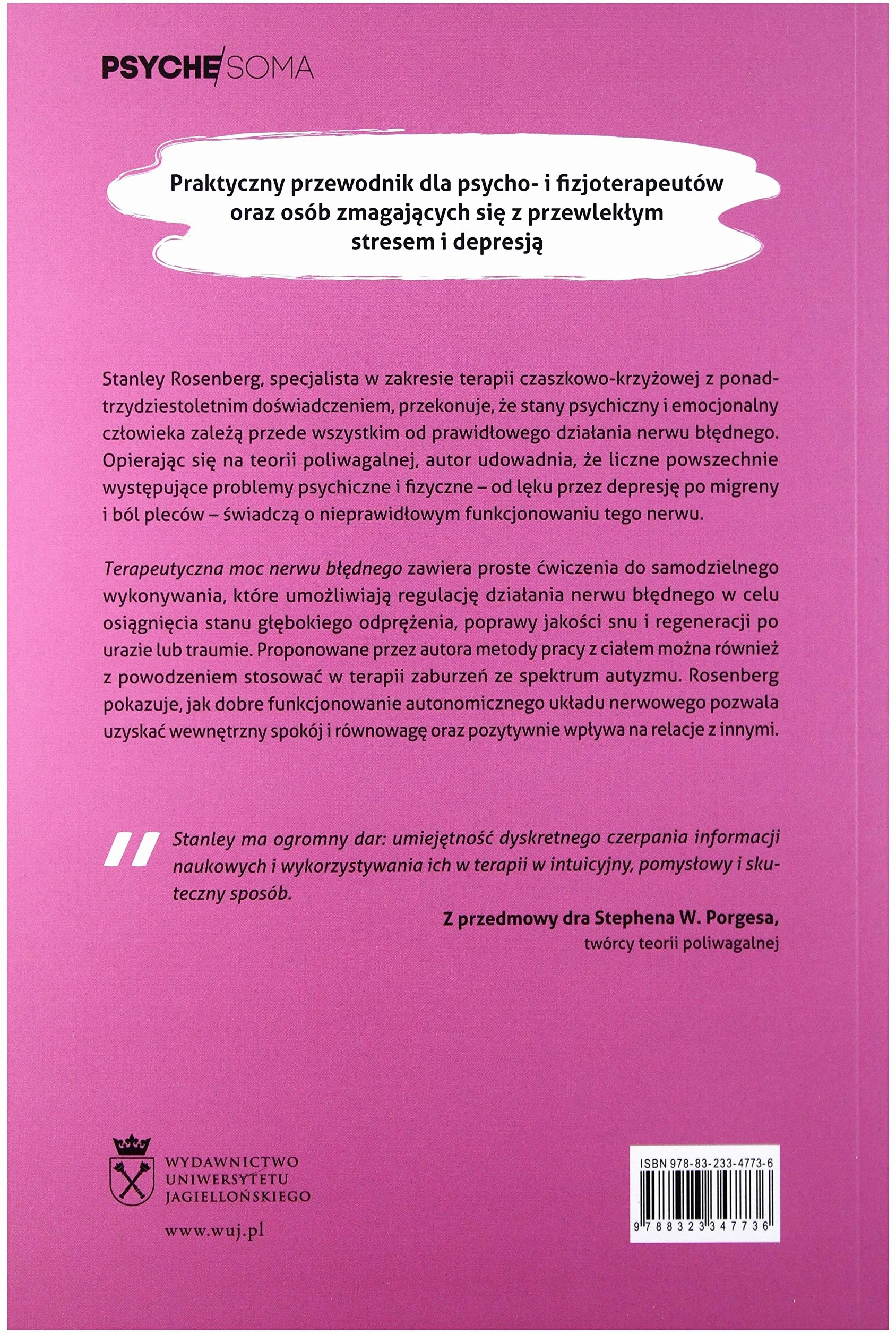 TERAPEUTYCZNA MOC NERWU BŁĘDNEGO: Praca z ciałem oparta na teorii poliwagalnej