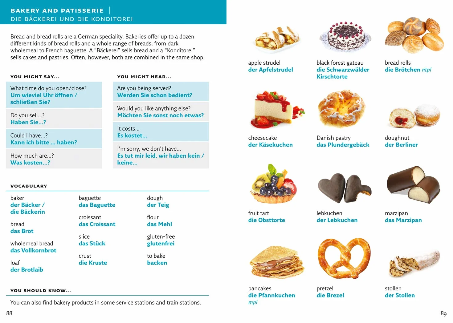 German Visual Dictionary: A photo guide to everyday words and phrases in German