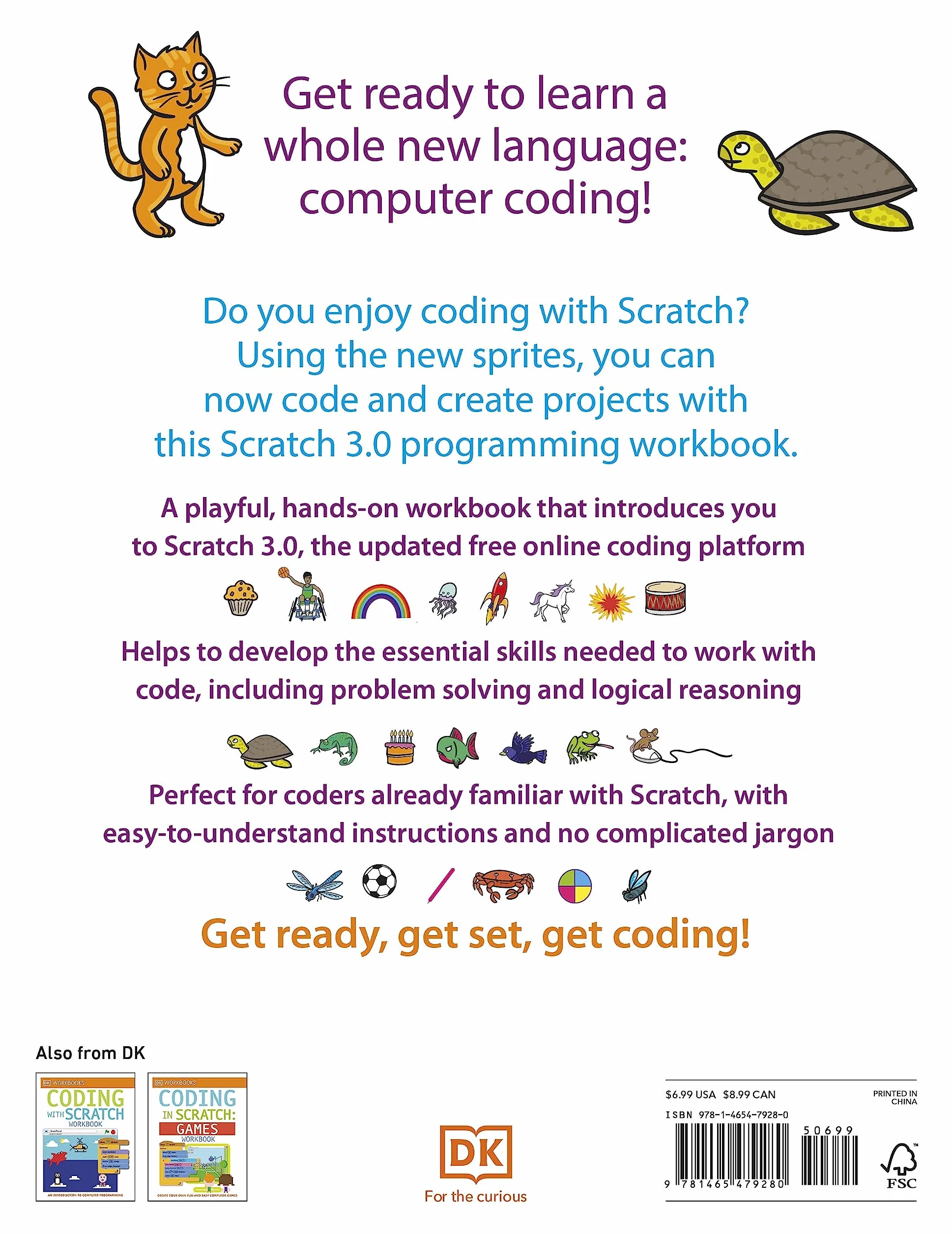 DK Workbooks: Computer Coding with Scratch 3.0 Workbook