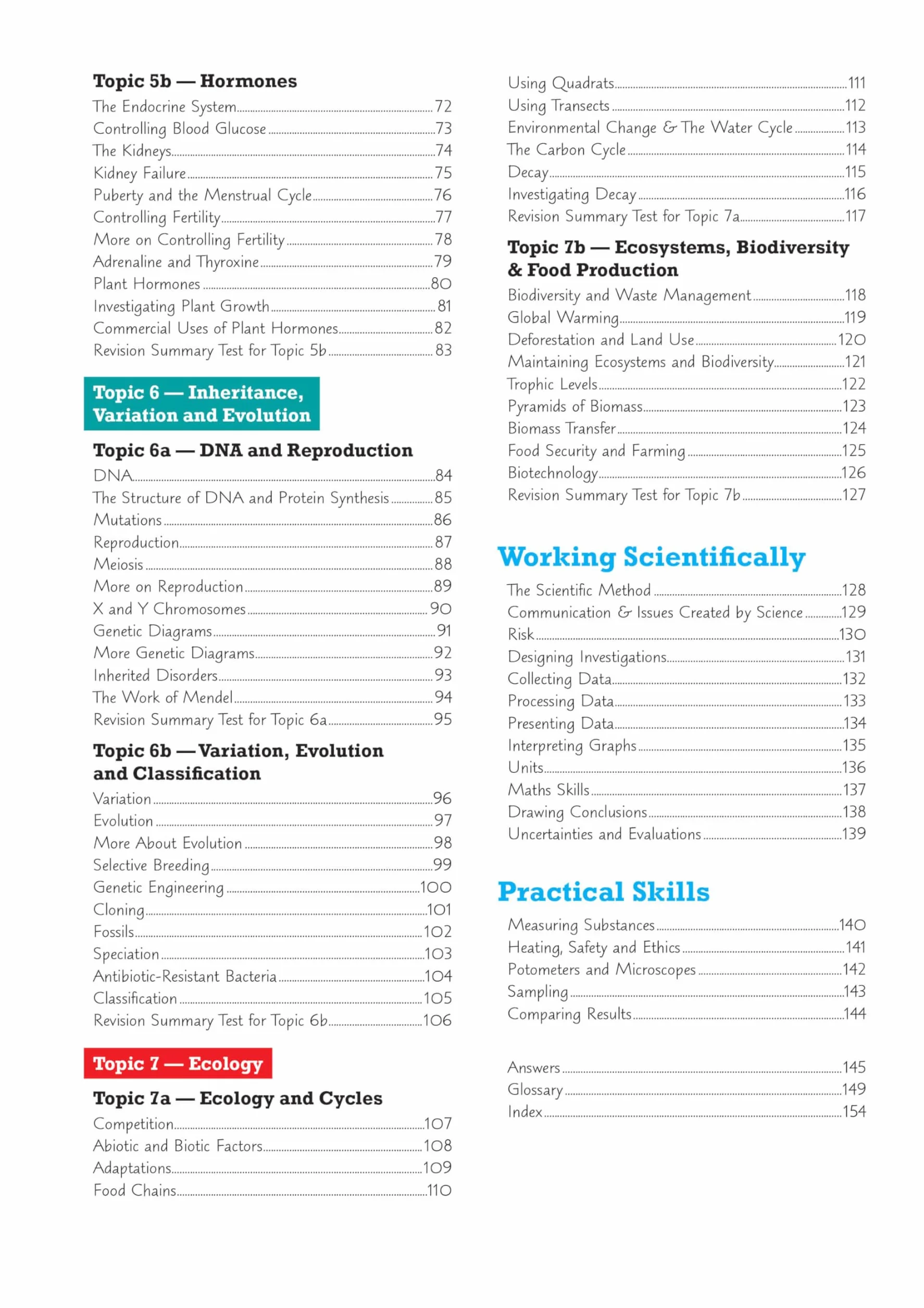 New GCSE Biology AQA Higher Revision Guide with CGP RevisionHub