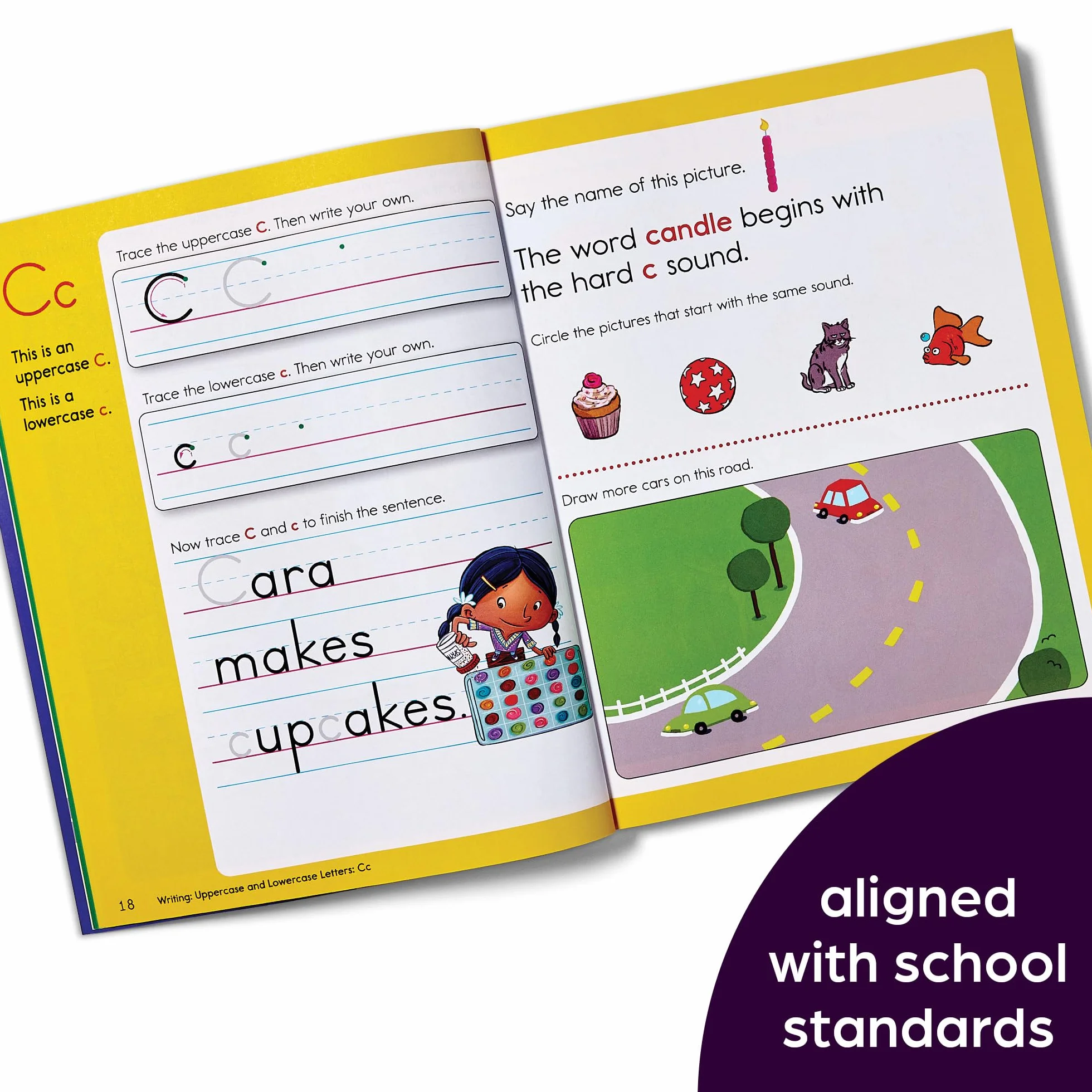 Kindergarten Big Fun Workbook: Kindergarten Workbook with Learning Activities for School Prep and Readiness, Kindergarten Activity Book for Ages 5-6