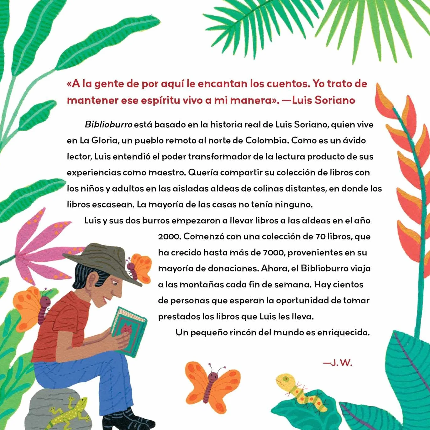Biblioburro (Spanish Edition): Una Historia Real de Colombia