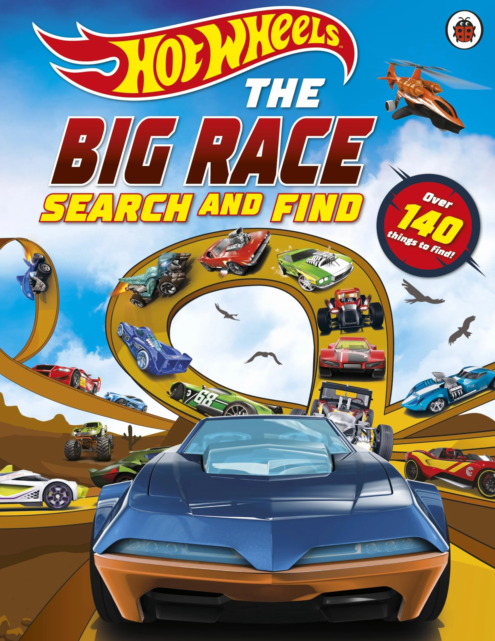 Hot Wheels: The Big Race: The Official Hot Wheels Search and Find Book