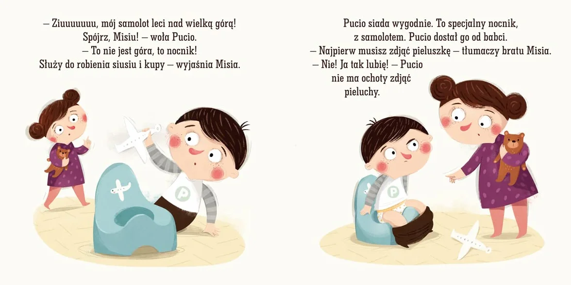 Pucio chce siusiu, czyli pożegnanie pieluszki