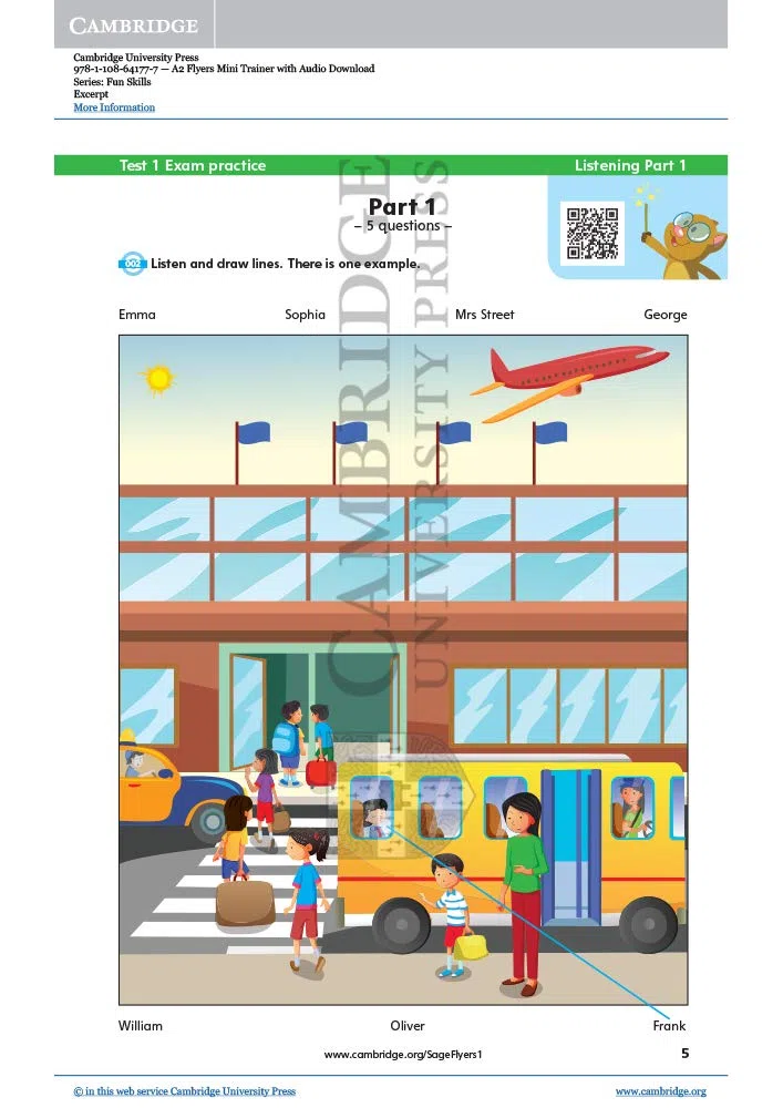 A2 Flyers Mini Trainer with Audio Download