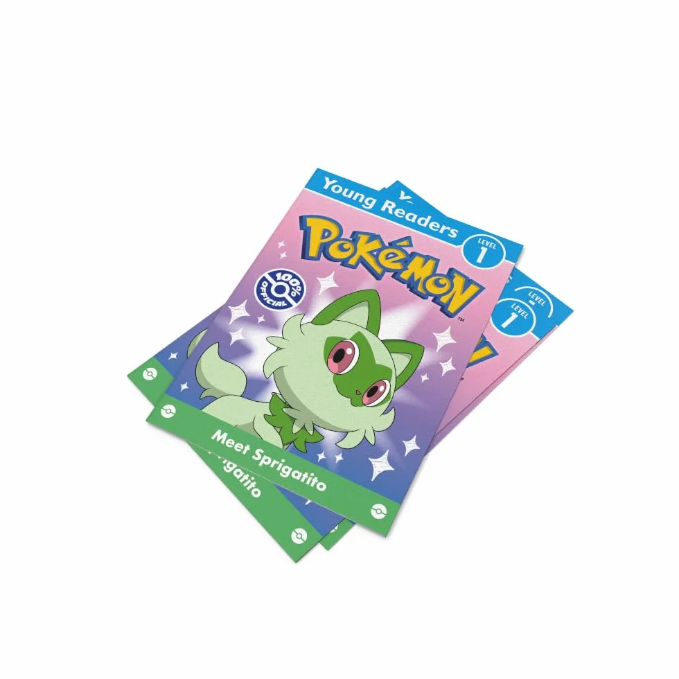 Pokémon Young Readers Level 1: Meet Sprigatito: Dive into reading with this short storybook from Pokémon Horizons: The Series, perfect for young children and reluctant readers