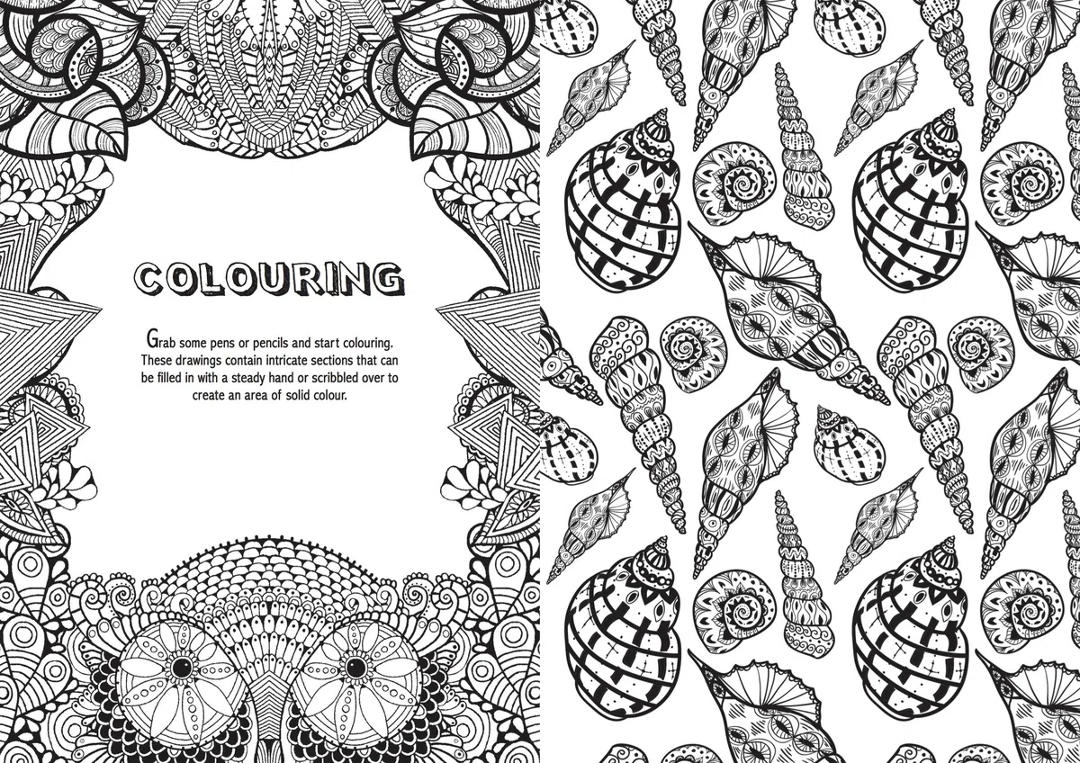 Art Therapy: An Anti-Stress Colouring Book
