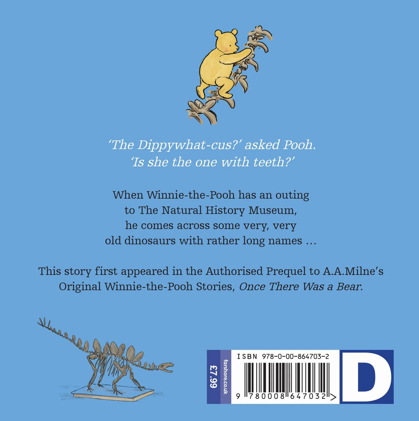 Winnie The Pooh A Day at the Natural History Museum: Special illustrated hardback story from the authorised Winnie-the-Pooh prequel Once There Was a Bear inspired by A.A.Milne for children aged 5+