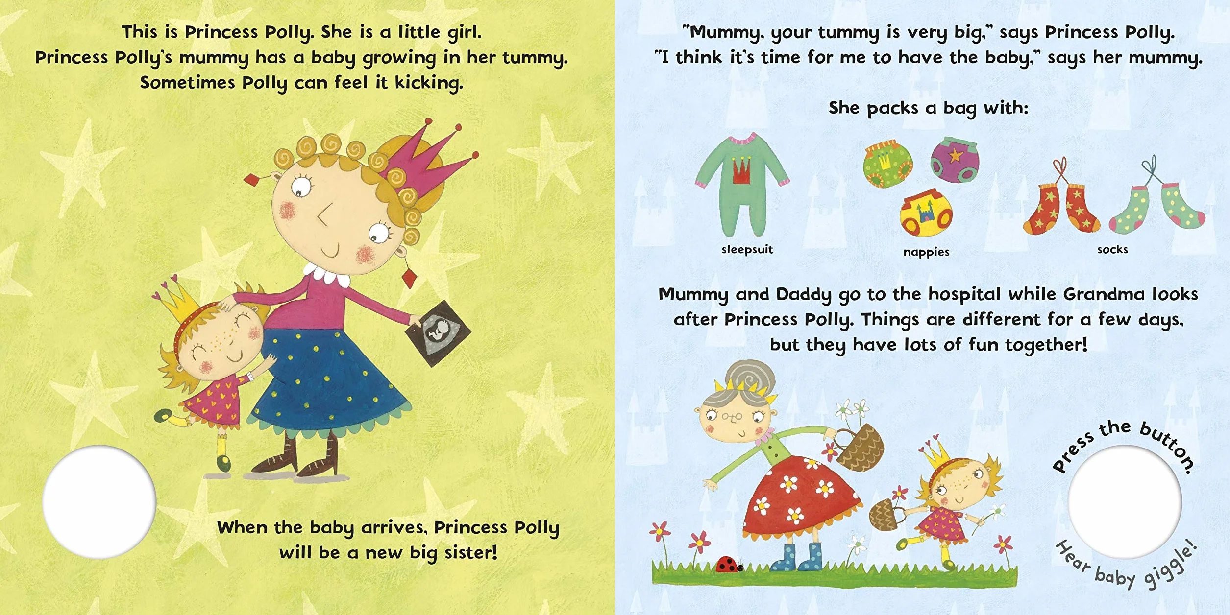 I'm a New Big Sister: A Princess Polly book