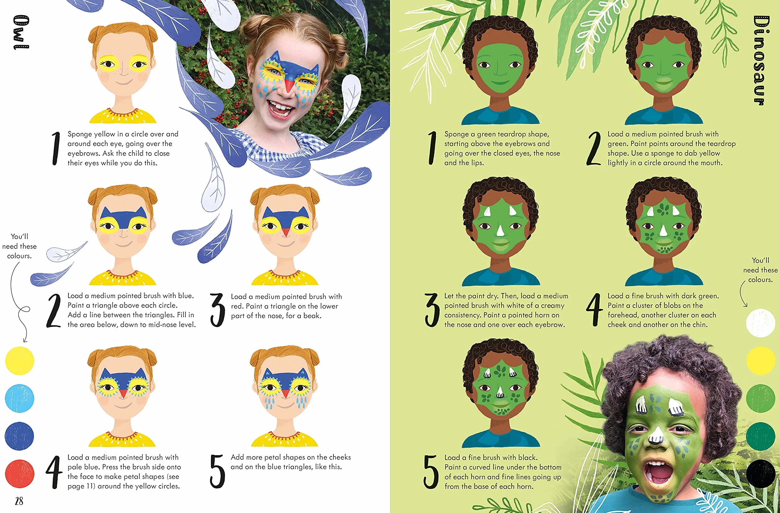 BOOK OF FACE PAINTING