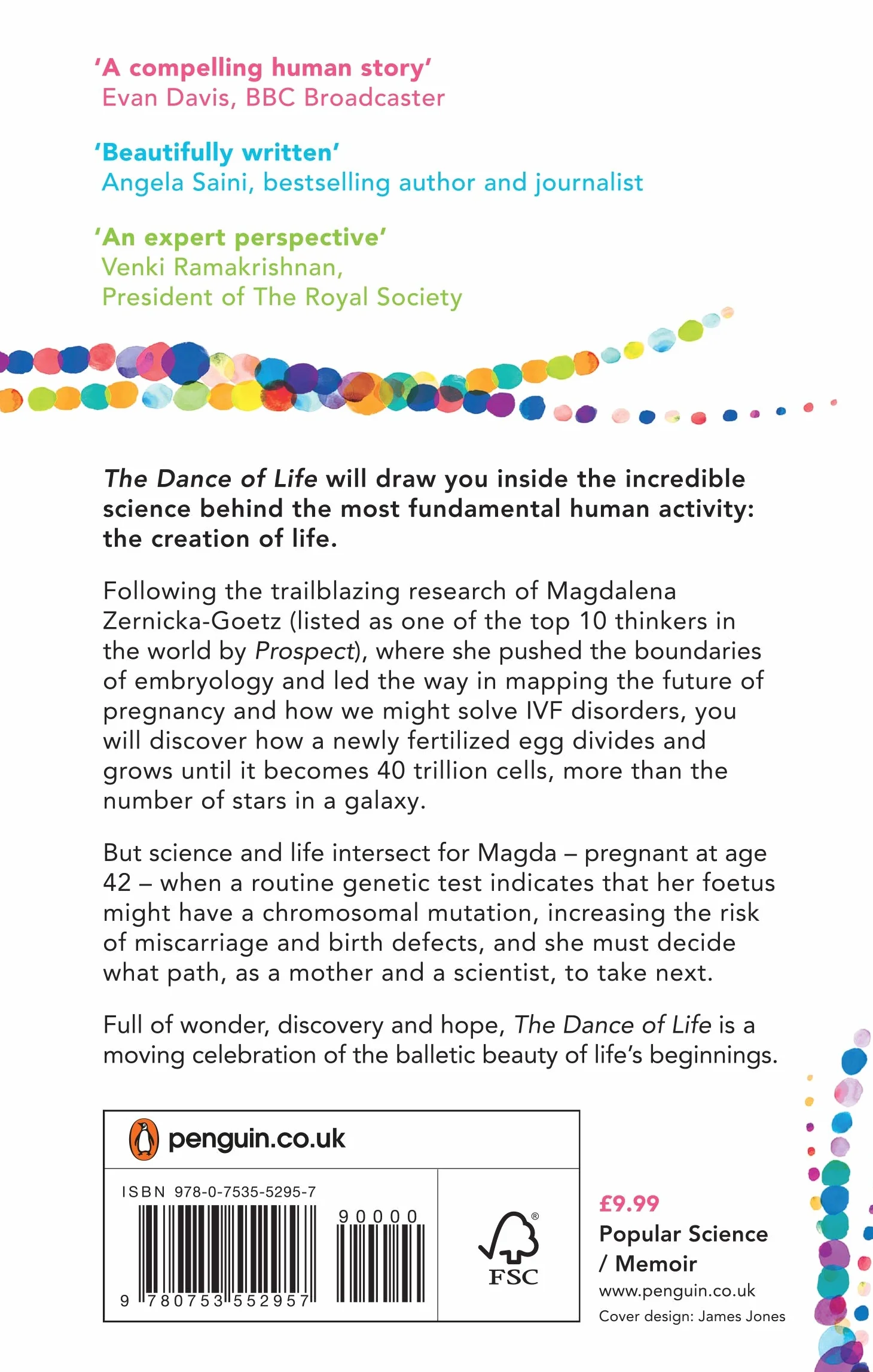 The Dance of Life: Symmetry, Cells and How We Become Human