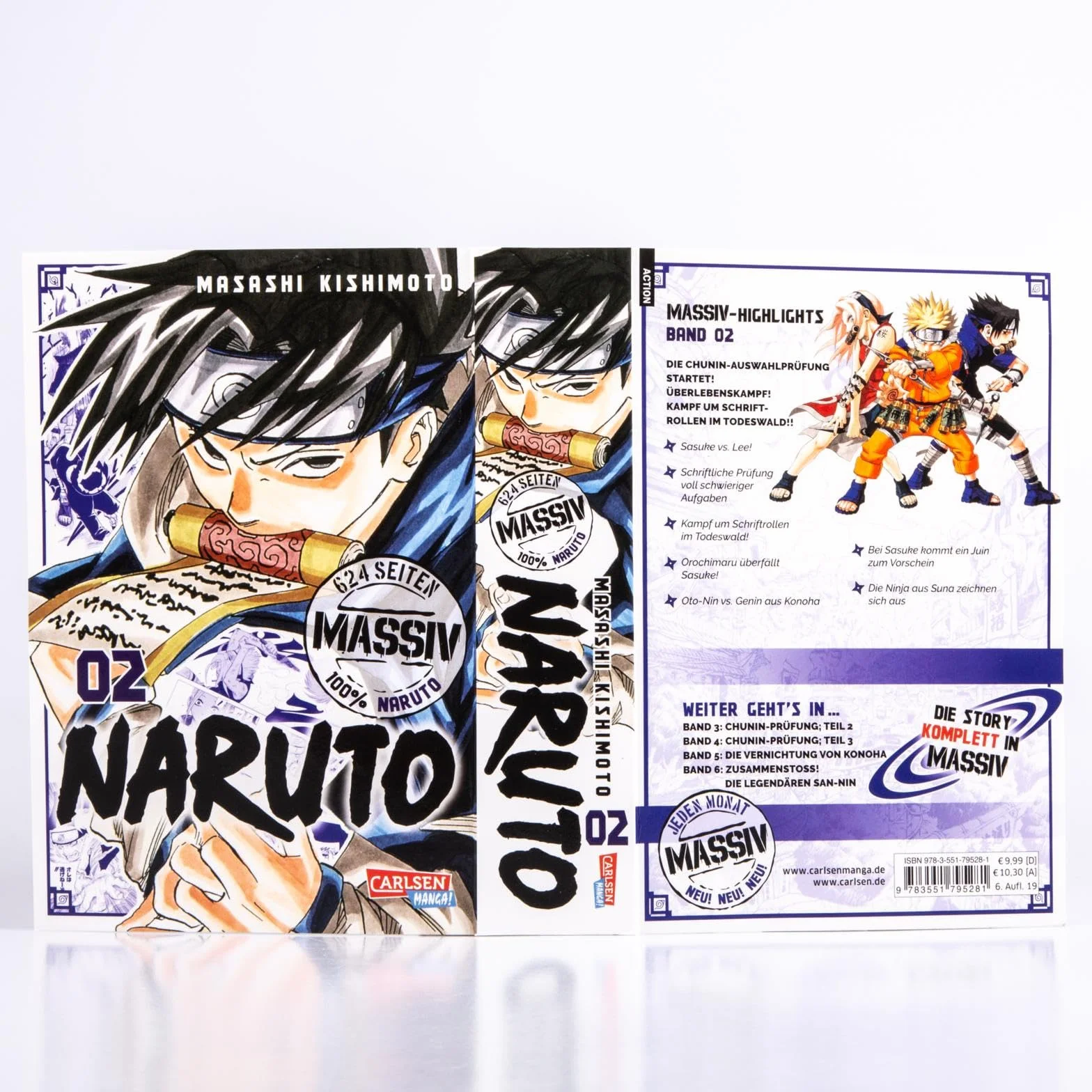 NARUTO Massiv 2: Die Originalserie als umfangreiche Sammelbandausgabe!