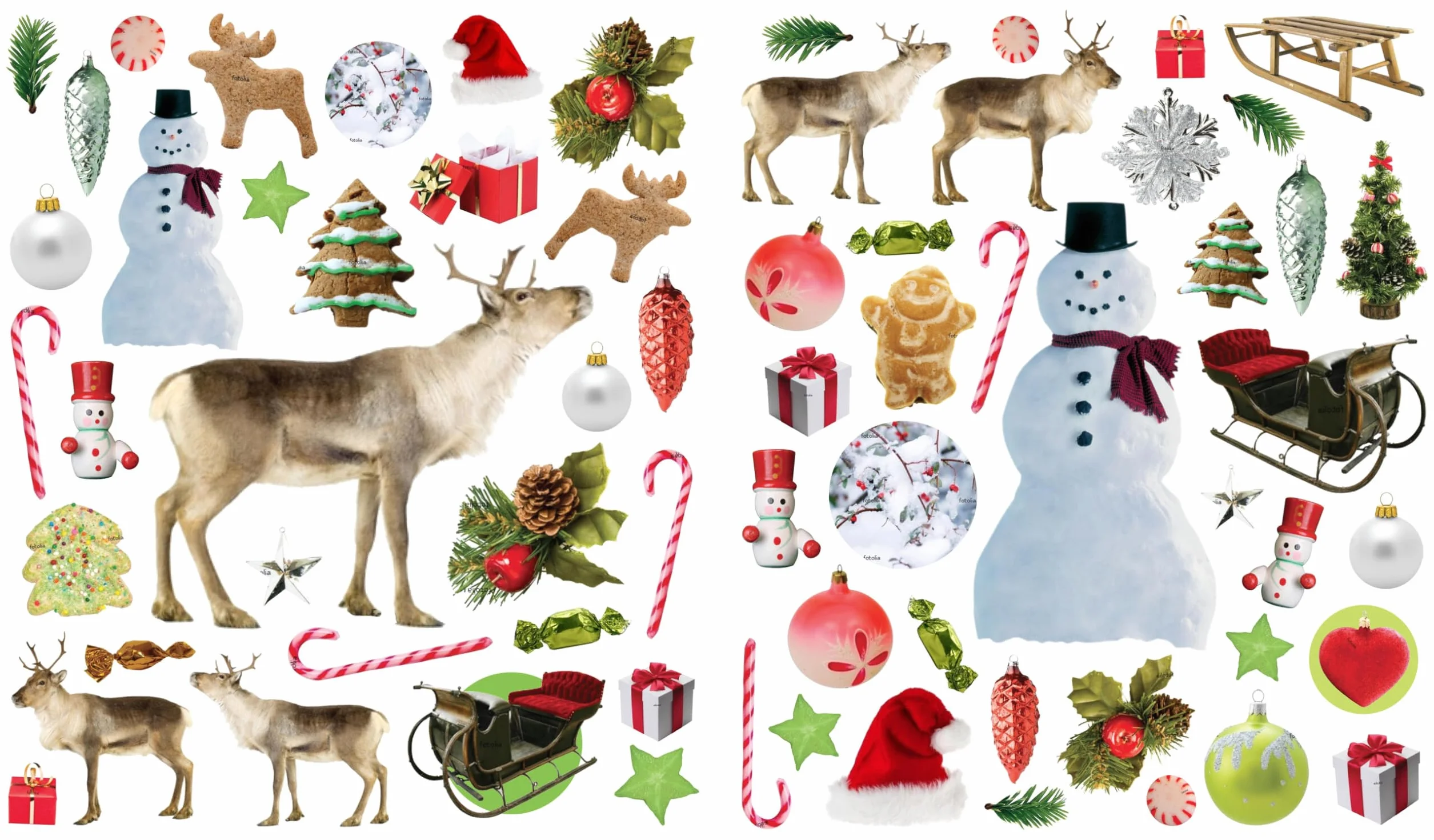 Eyelike Stickers: Christmas: 400 Reusable Stickers