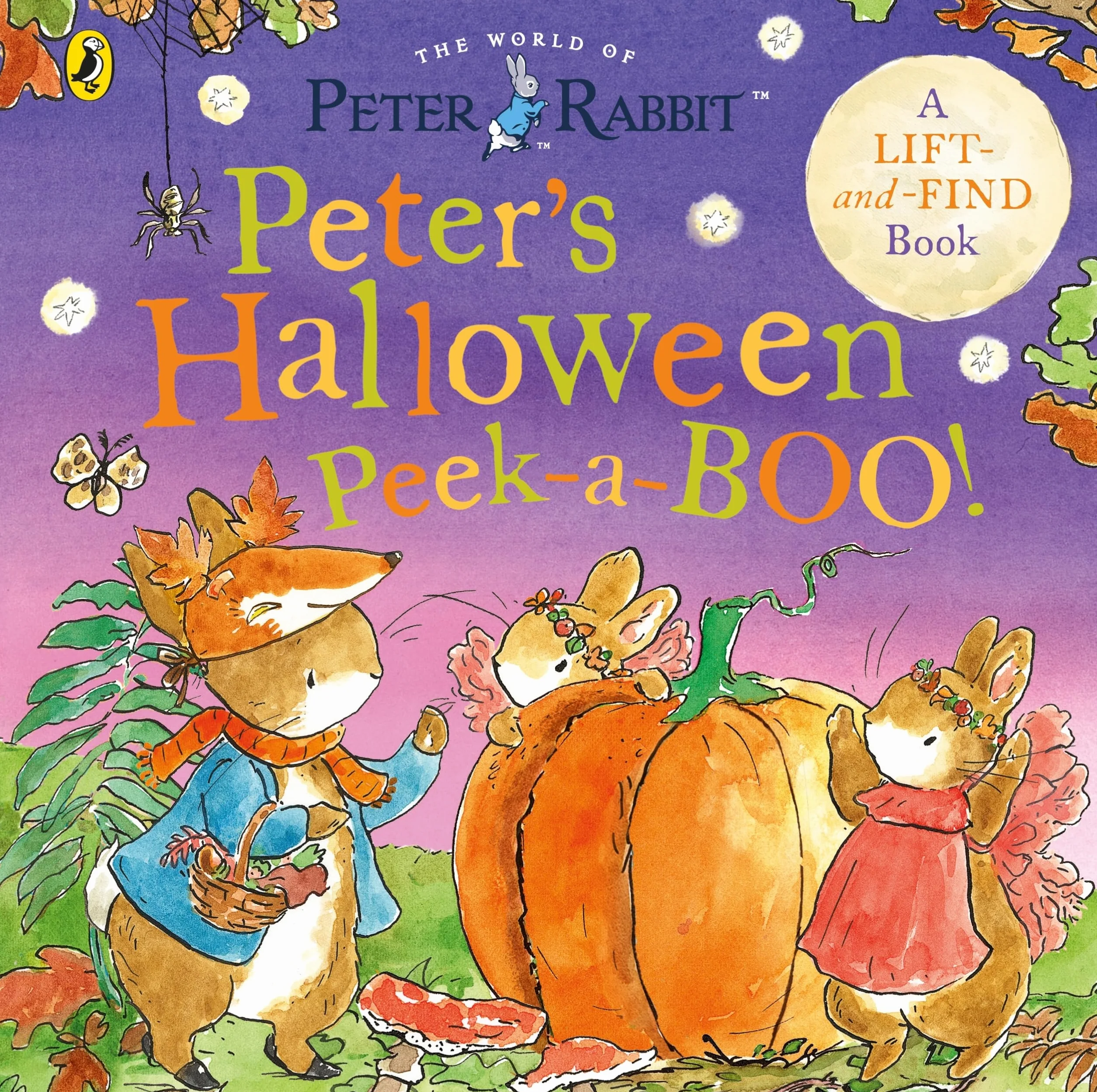 Peter Rabbit: Peter's Halloween Peek-a-BOO!: A lift and find book
