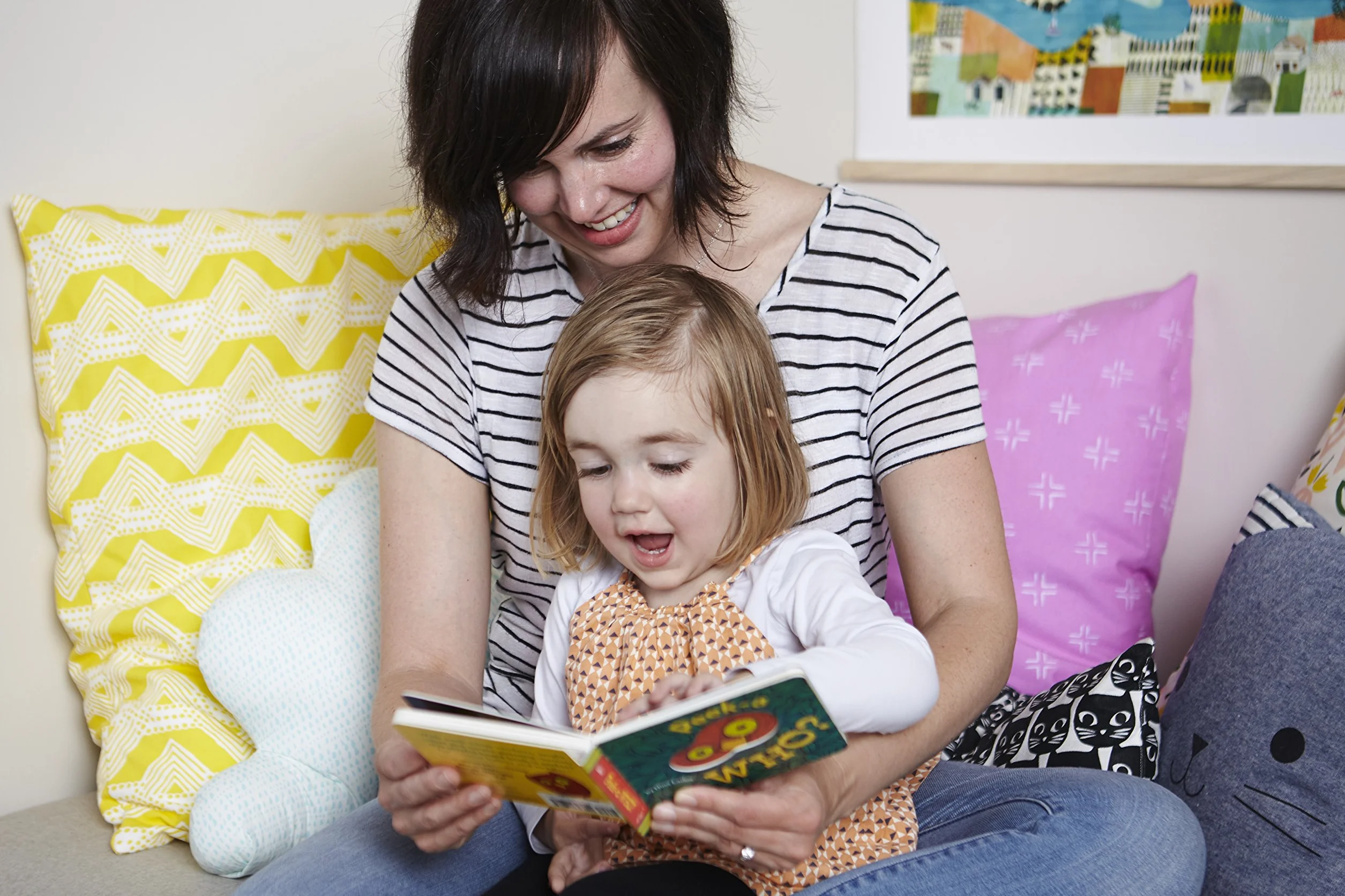 Peek-A Who?: Board Book