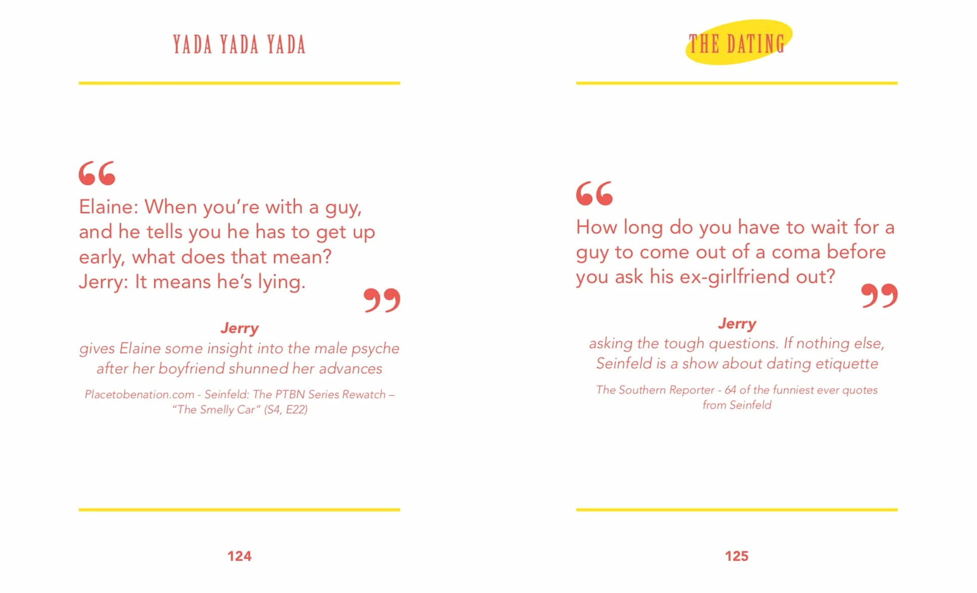 Yada Yada Yada: The Little Guide to Seinfeld: 3
