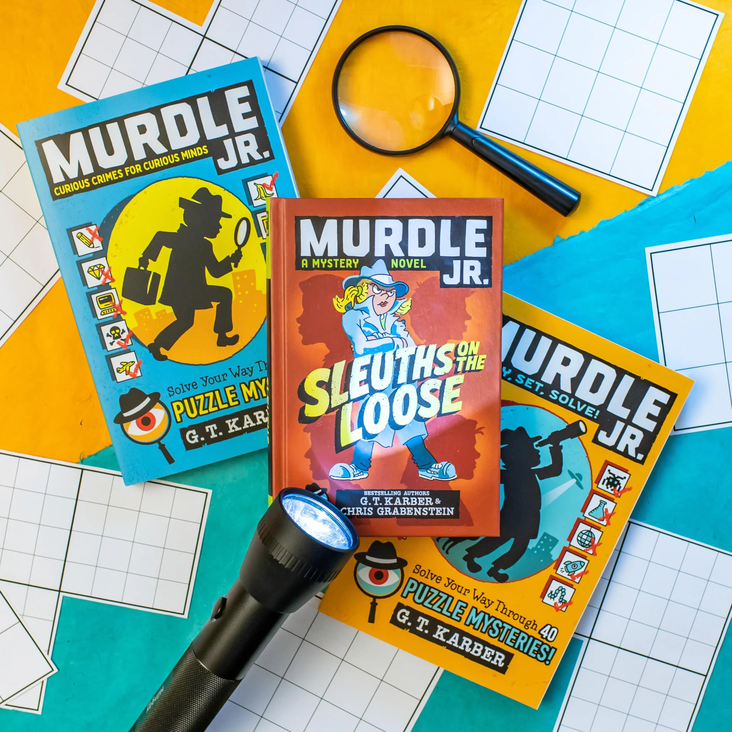 Murdle Jr.: Ready, Set, Solve!: Solve Your Way Through 40 Puzzle Mysteries!: 2