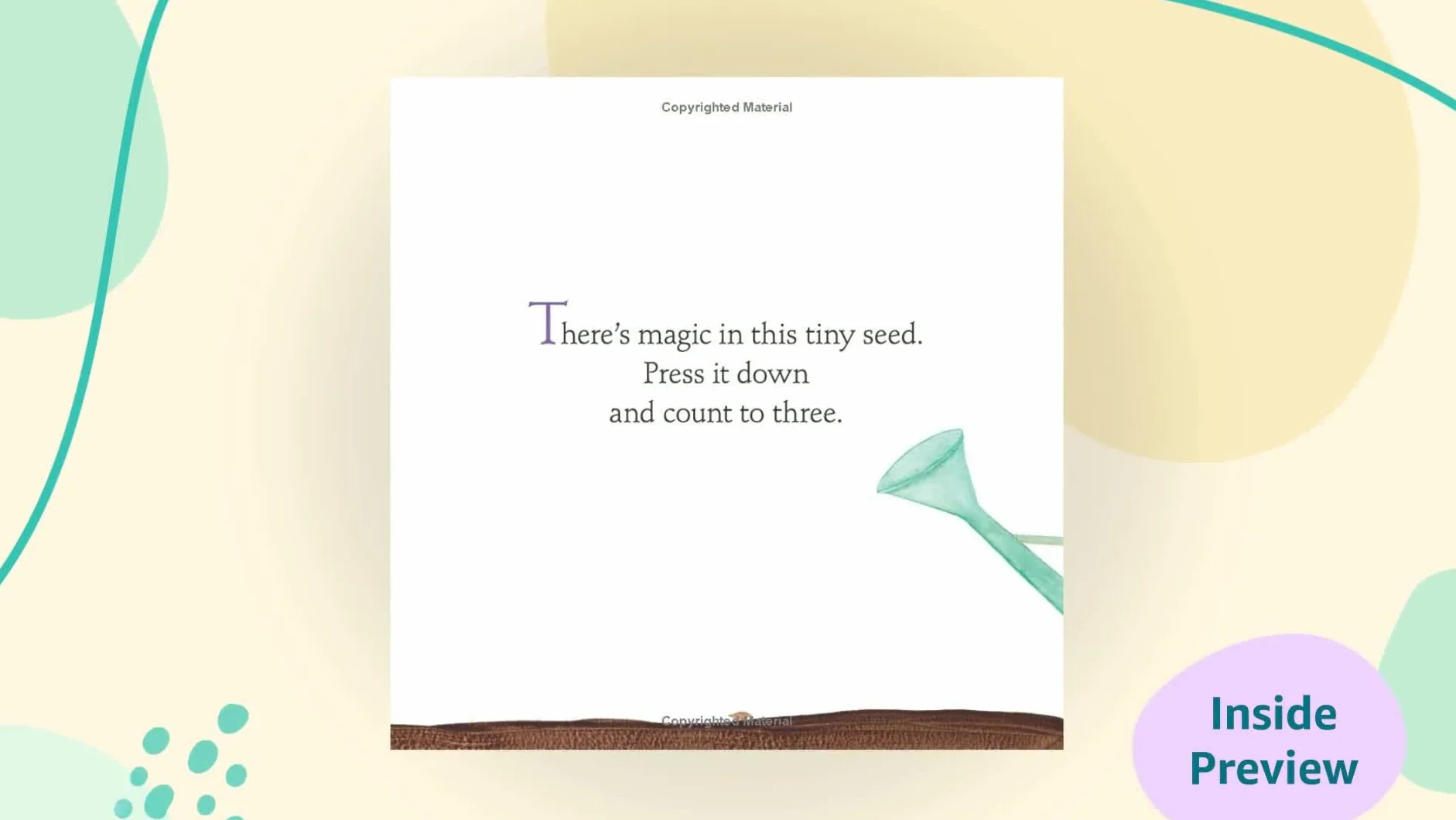Plant the Tiny Seed Board Book: A Springtime Book for Kids