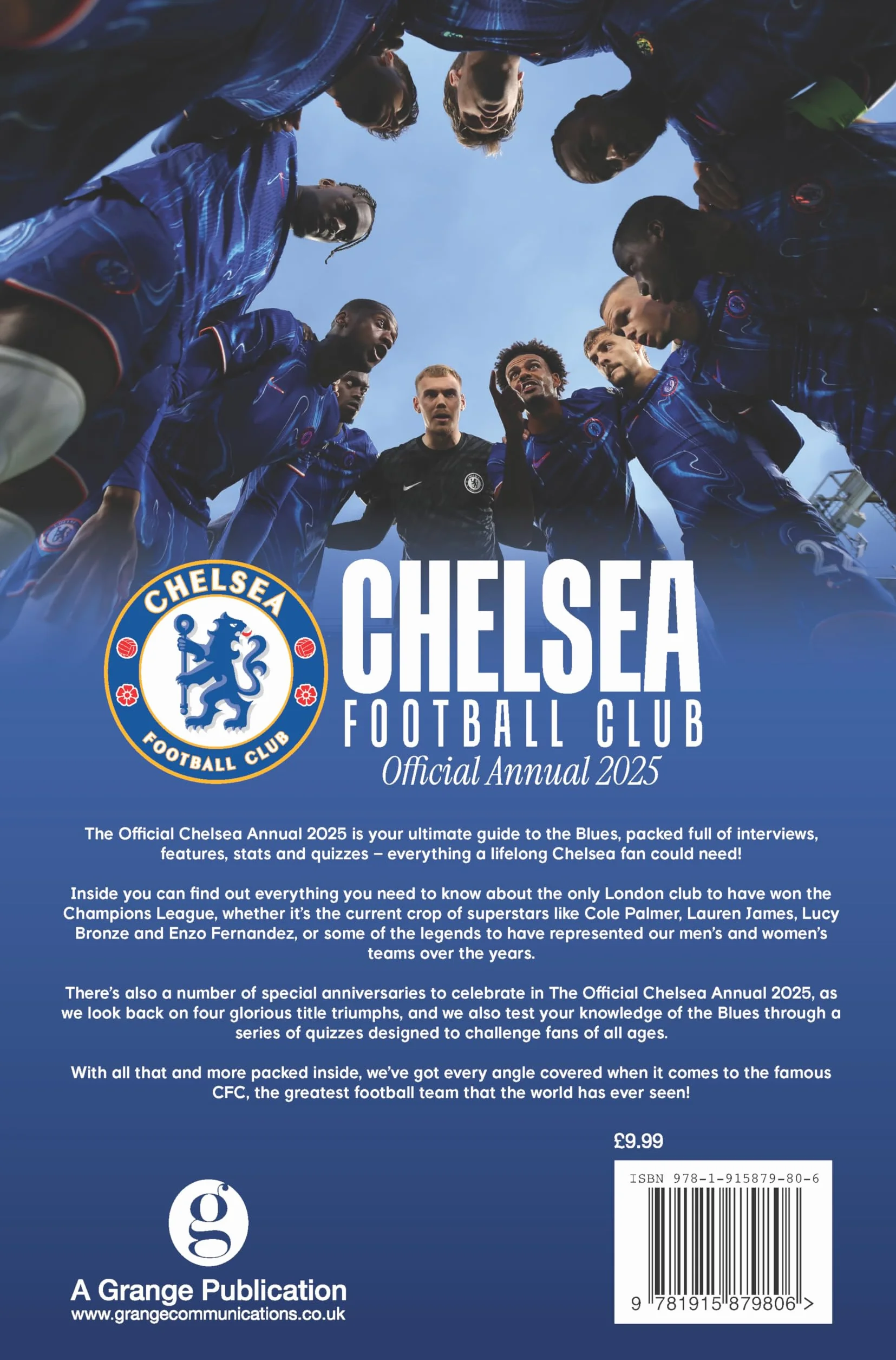 Chelsea Football Club: Official Annual 2025