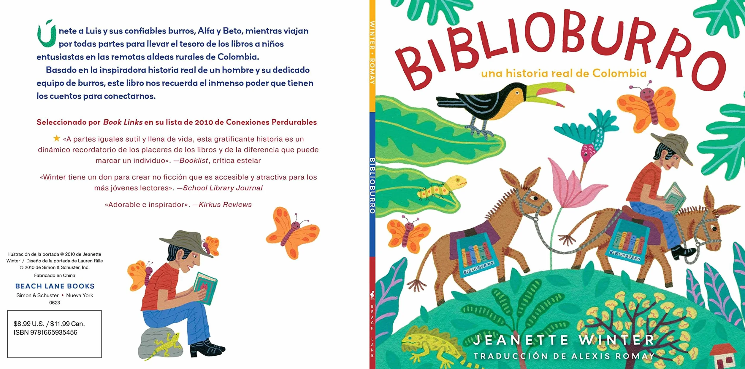 Biblioburro (Spanish Edition): Una Historia Real de Colombia