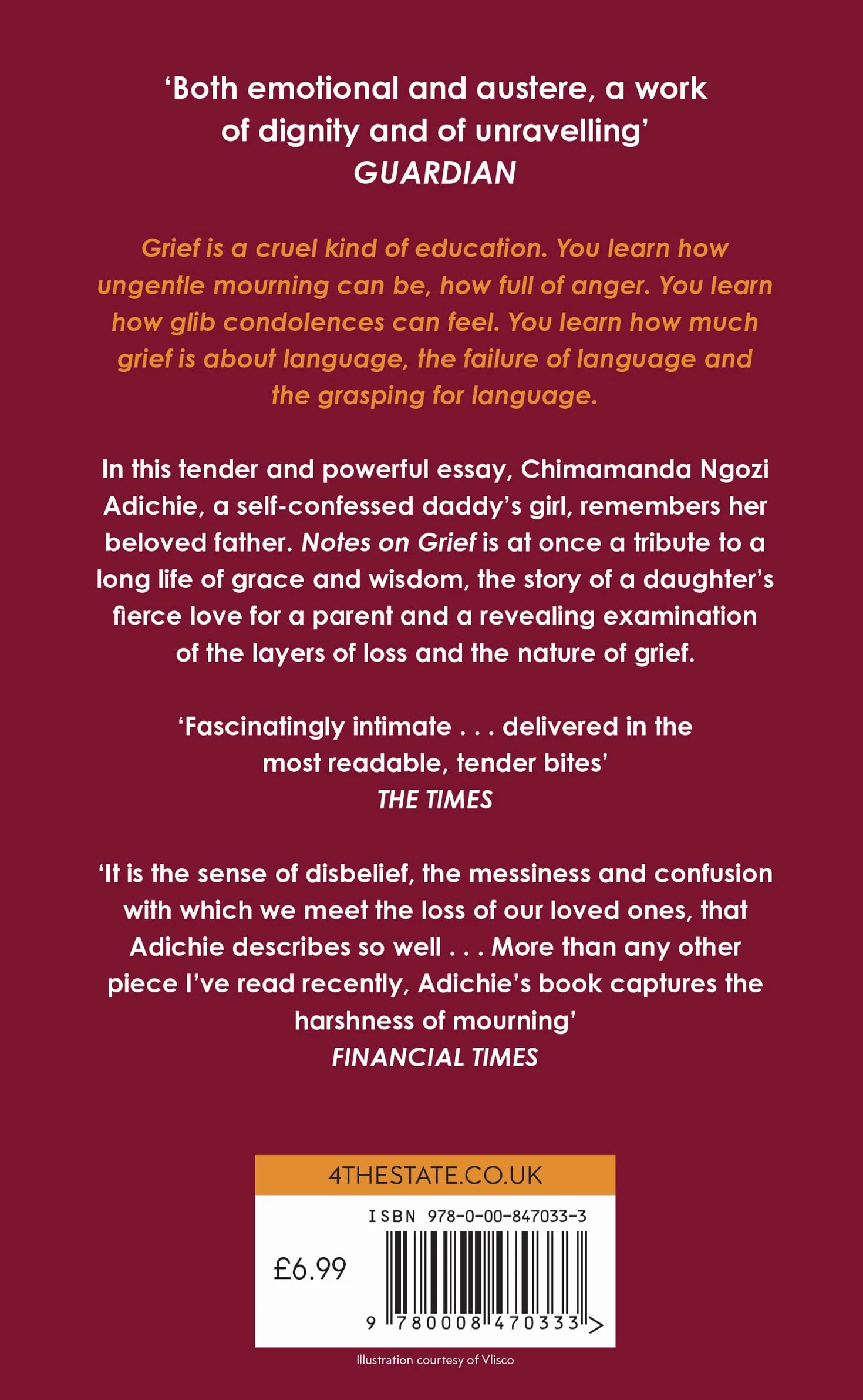 Notes on Grief: A devastating essay on loss from the bestselling author of Americanah and Half of a Yellow Sun.