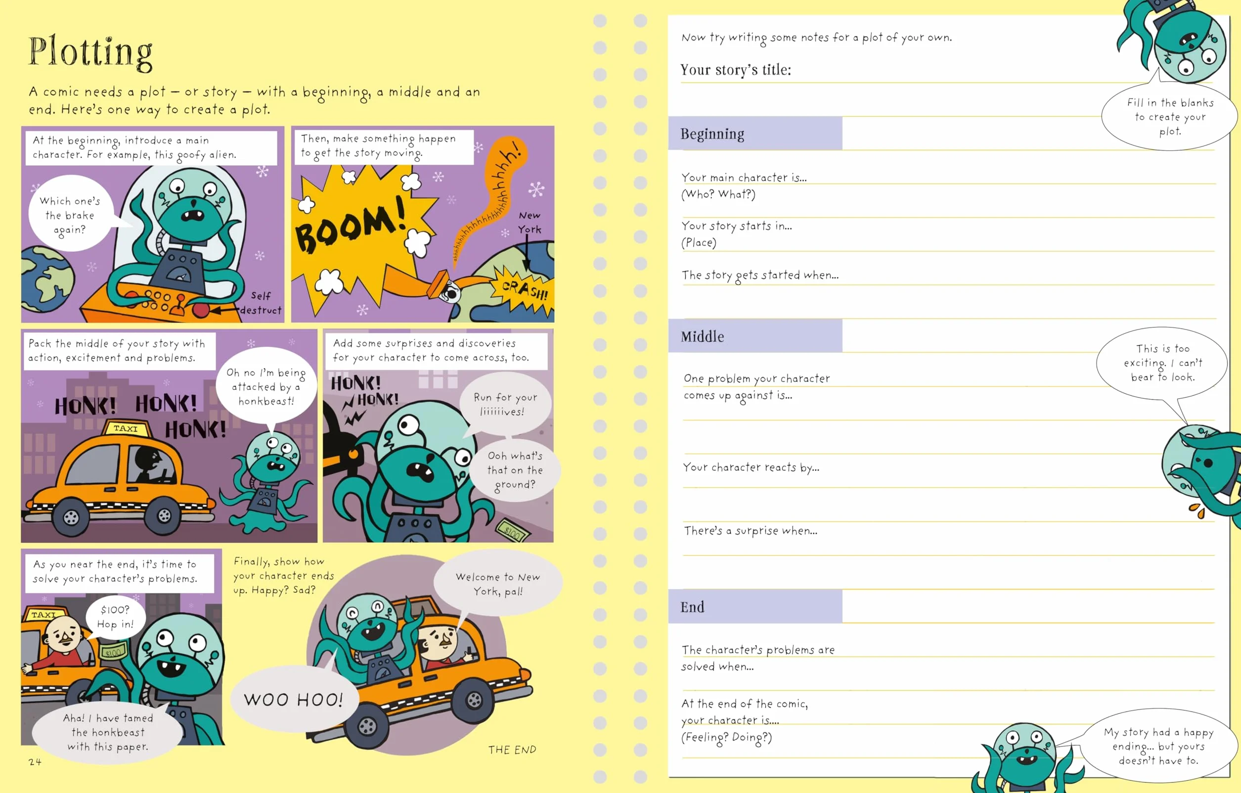 Write and Draw Your Own Comics