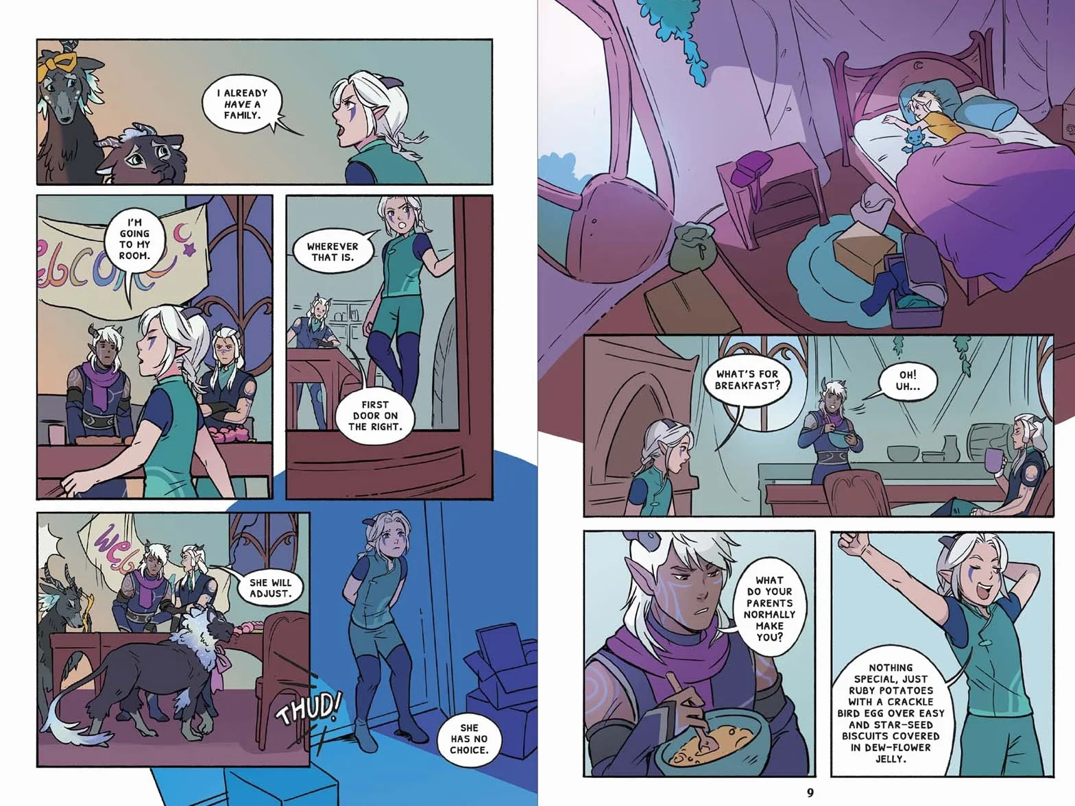 Bloodmoon Huntress: A Graphic Novel (the Dragon Prince Graphic Novel #2)