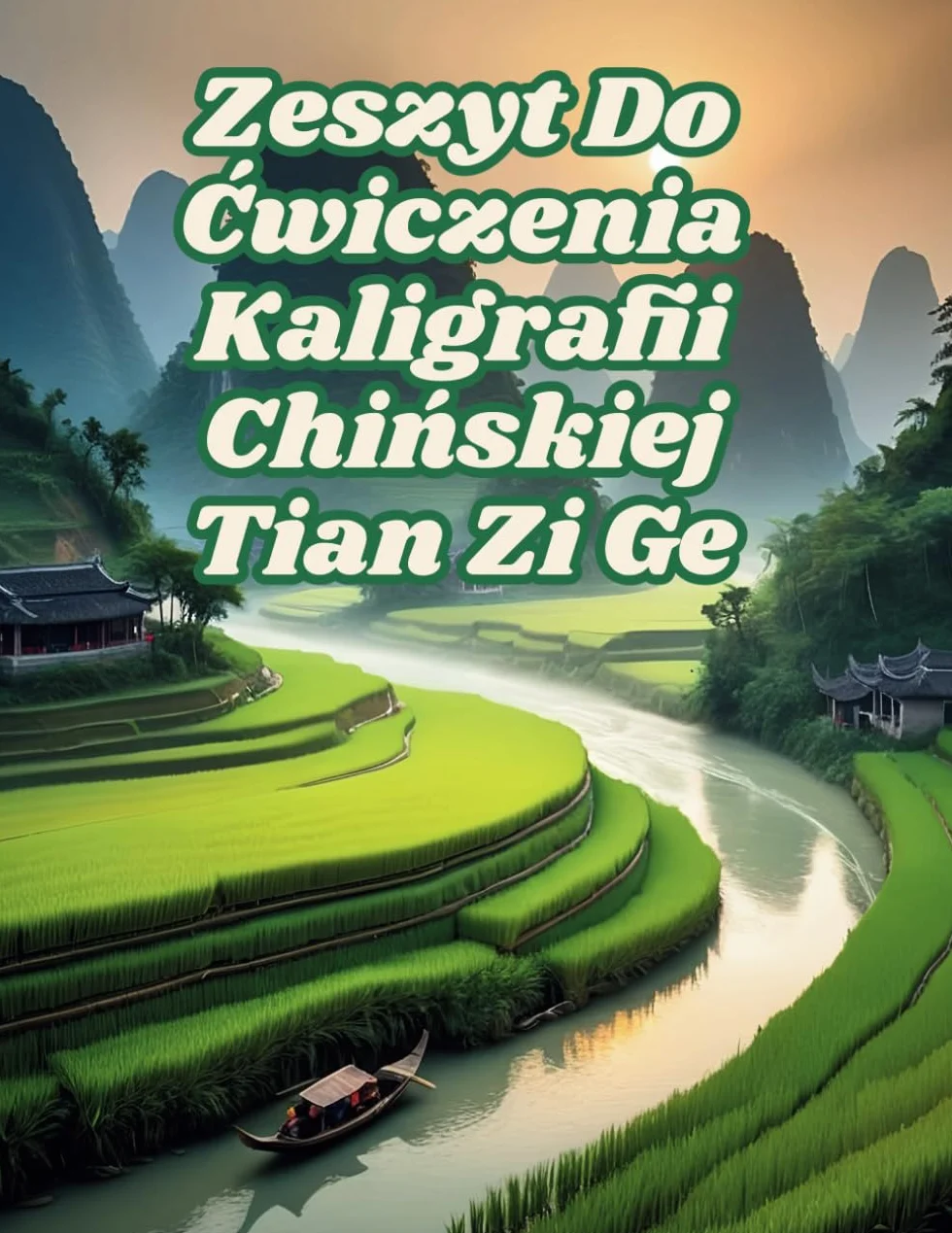 Zeszyt Do Ćwiczenia Kaligrafii Chińskiej Tian Zi Ge: Notatnik do Kaligrafii Chińskiej z Siatką Tian Zi Ge do Nauki oraz Ćwiczeń w Pisaniu Chińskich ... Zarówno dla Dzieci, Jak i Dorosłych