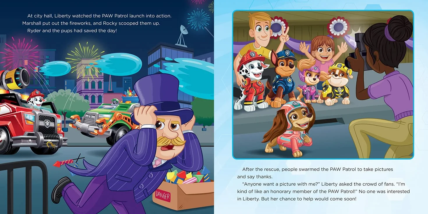 PAW Patrol Picture Book – The Movie: Big City Adventures: The official illustrated story book of the HIT movie for children aged 2, 3, 4, 5