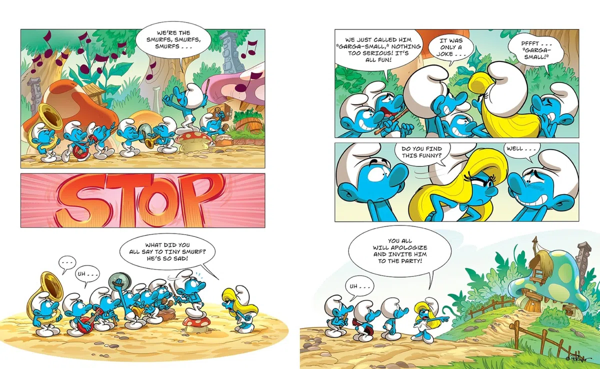 We Are the Smurfs: Our Brave Ways! (We Are the Smurfs Book 4): A Graphic Novel