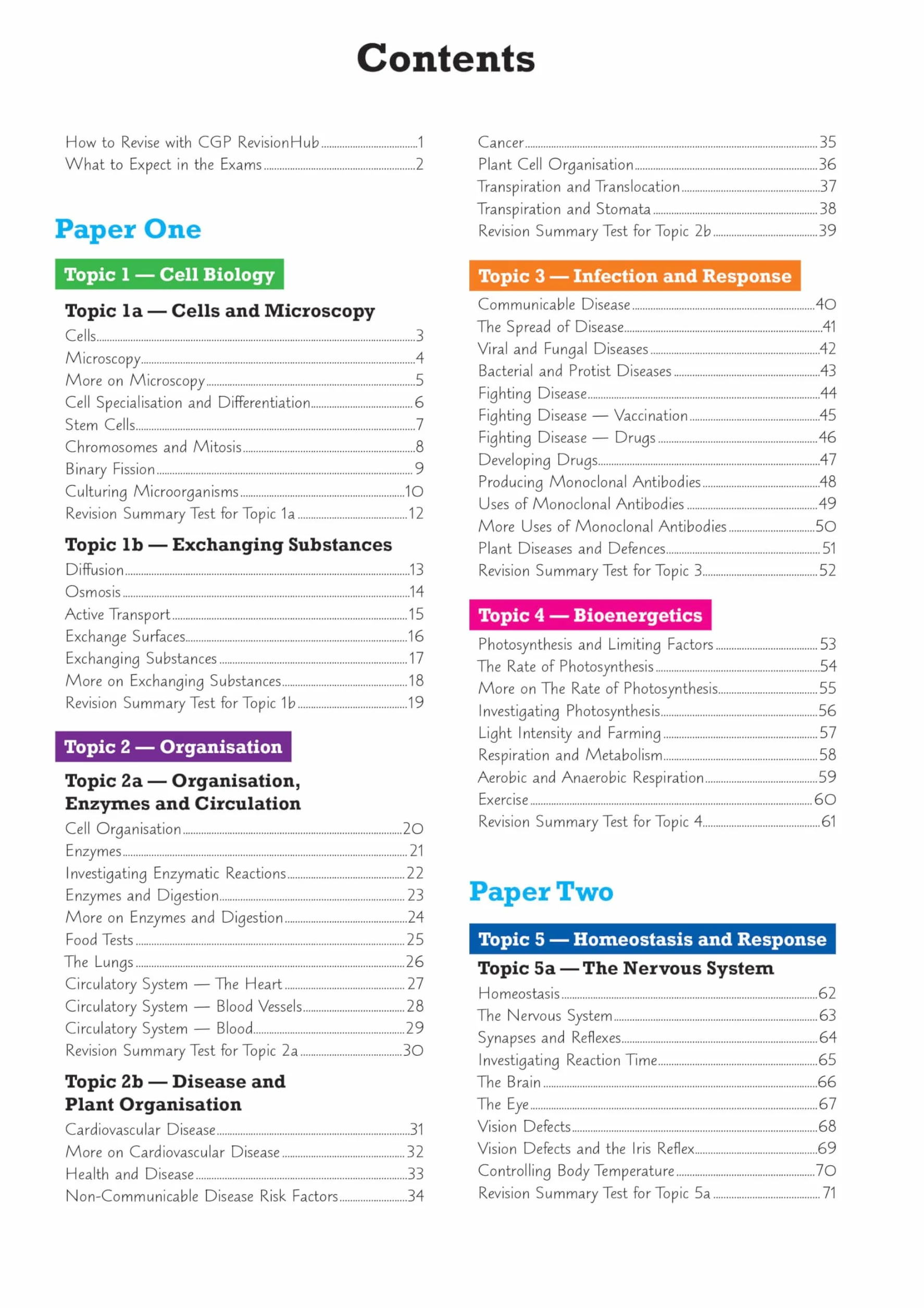 New GCSE Biology AQA Higher Revision Guide with CGP RevisionHub