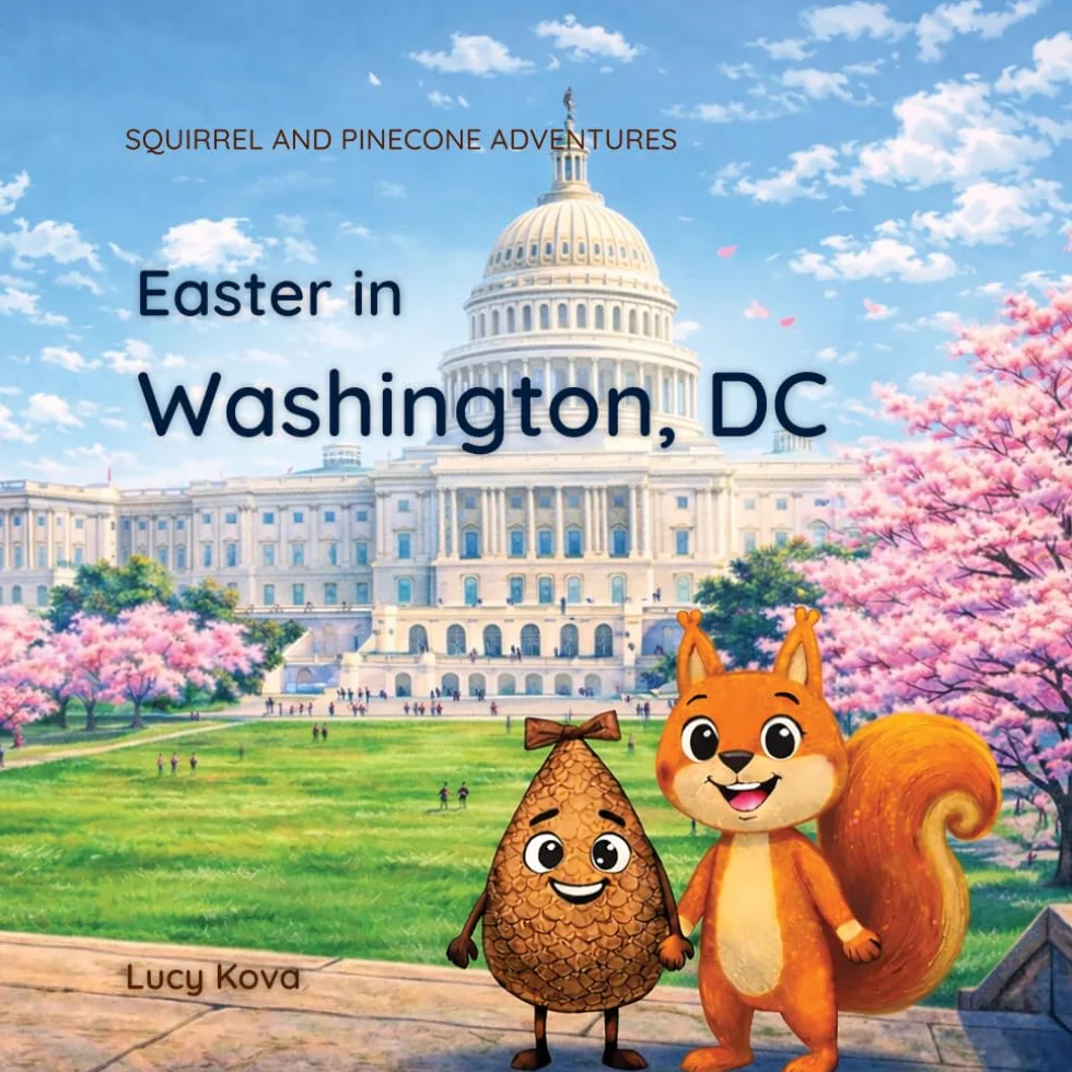 Easter in Washington, DC: A Funny Easter Picture Book for Kids Ages 4–8 About Washington, DC, Cherry Blossoms, and the White House Easter Egg Roll
