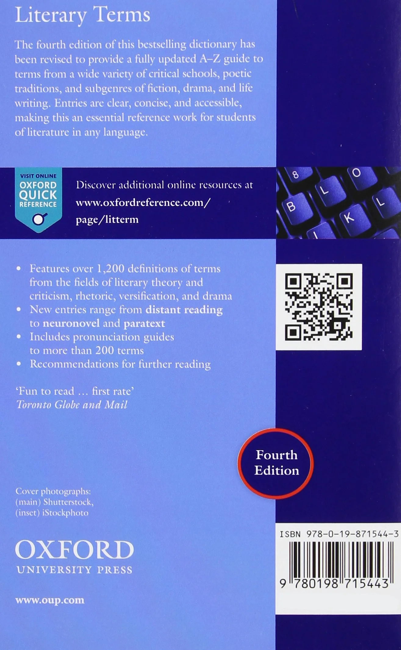 Oxford Dictionary of Literary Terms