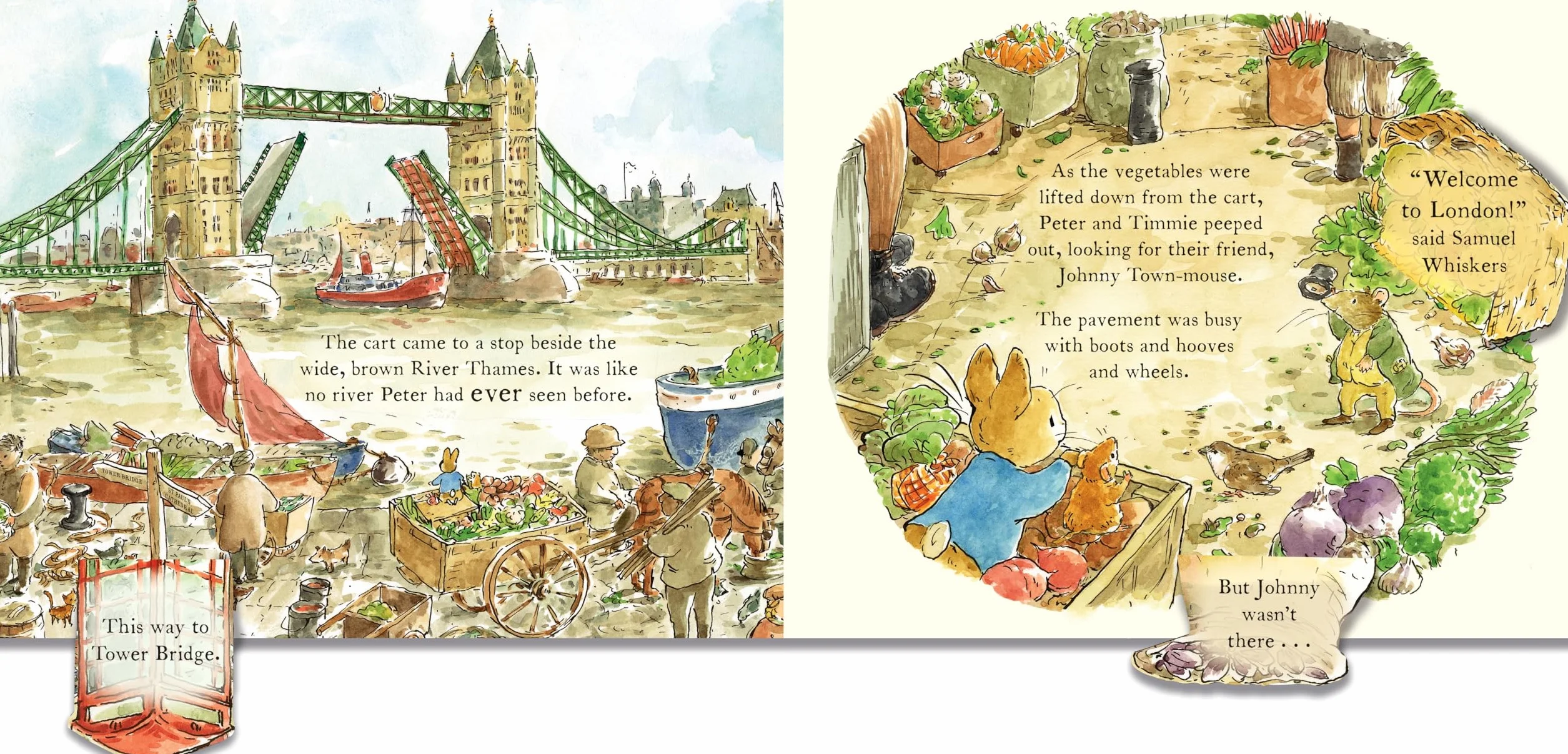 Peter Rabbit: Peter Rabbit Goes to London: A lift-the-flap storybook