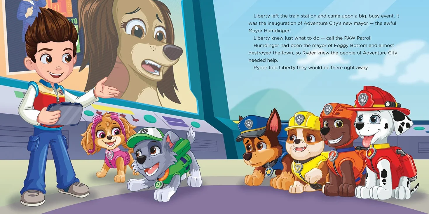 PAW Patrol Picture Book – The Movie: Big City Adventures: The official illustrated story book of the HIT movie for children aged 2, 3, 4, 5