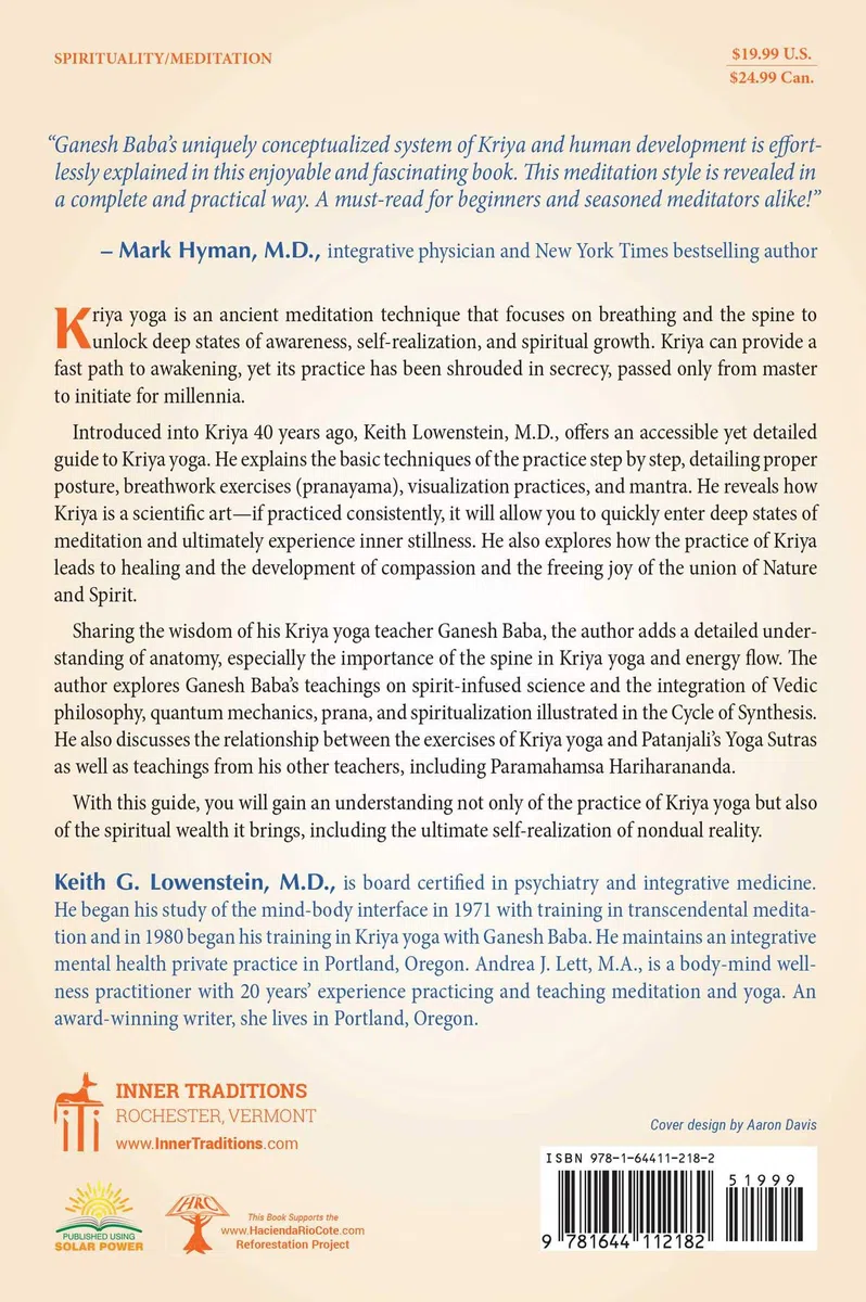 Kriya Yoga for Self-Discovery: Practices for Deep States of Meditation