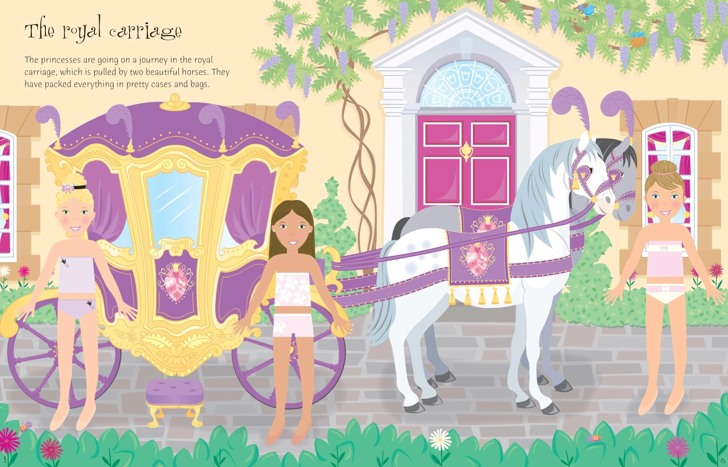 Sticker Dolly Dressing Princesses
