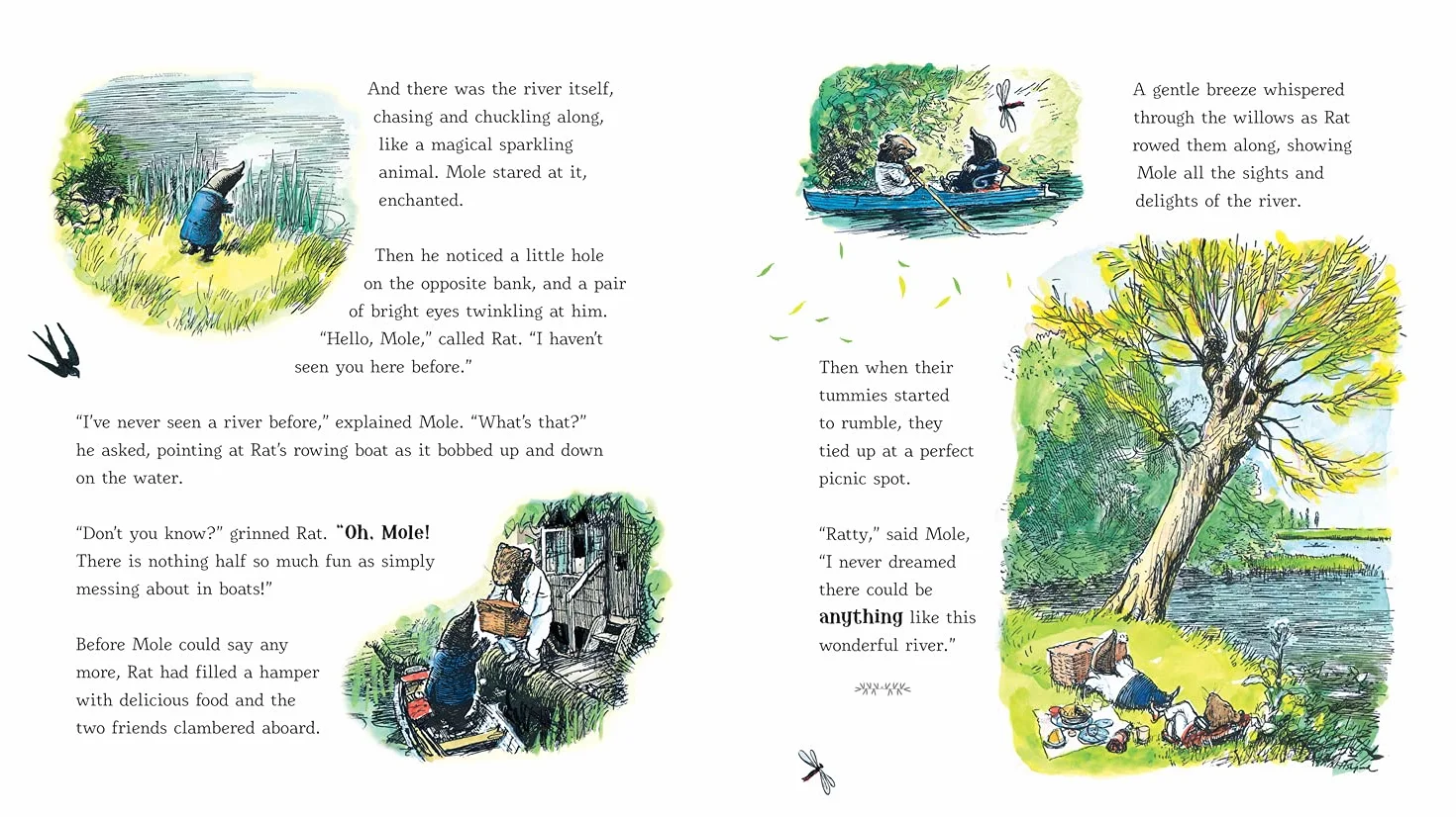 Wind in the Willows Gift Picture Book: The ultimate illustrated children’s picture book adaptation – with iconic original artwork from E. H. Shepard