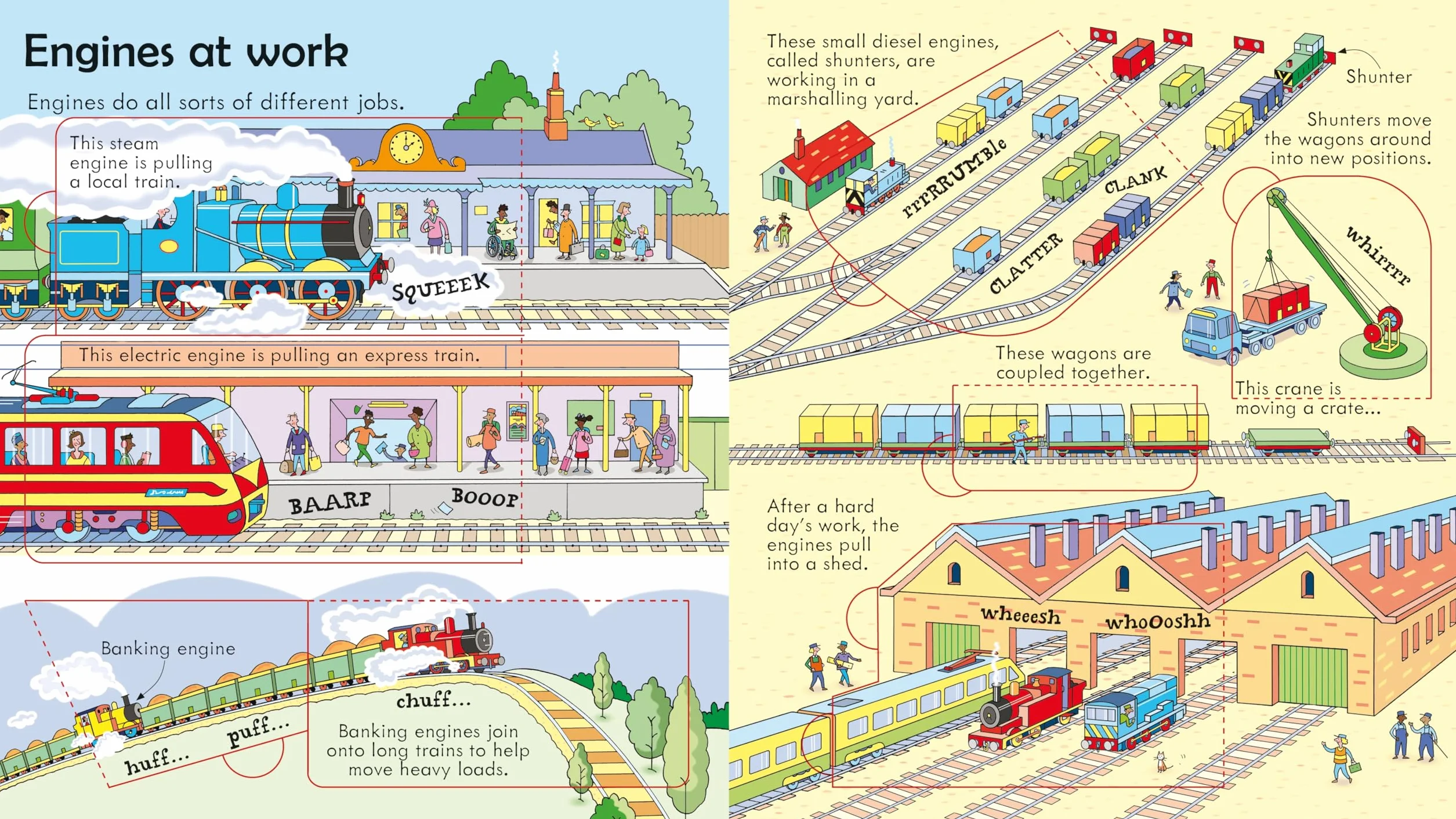 Look Inside Trains: 1