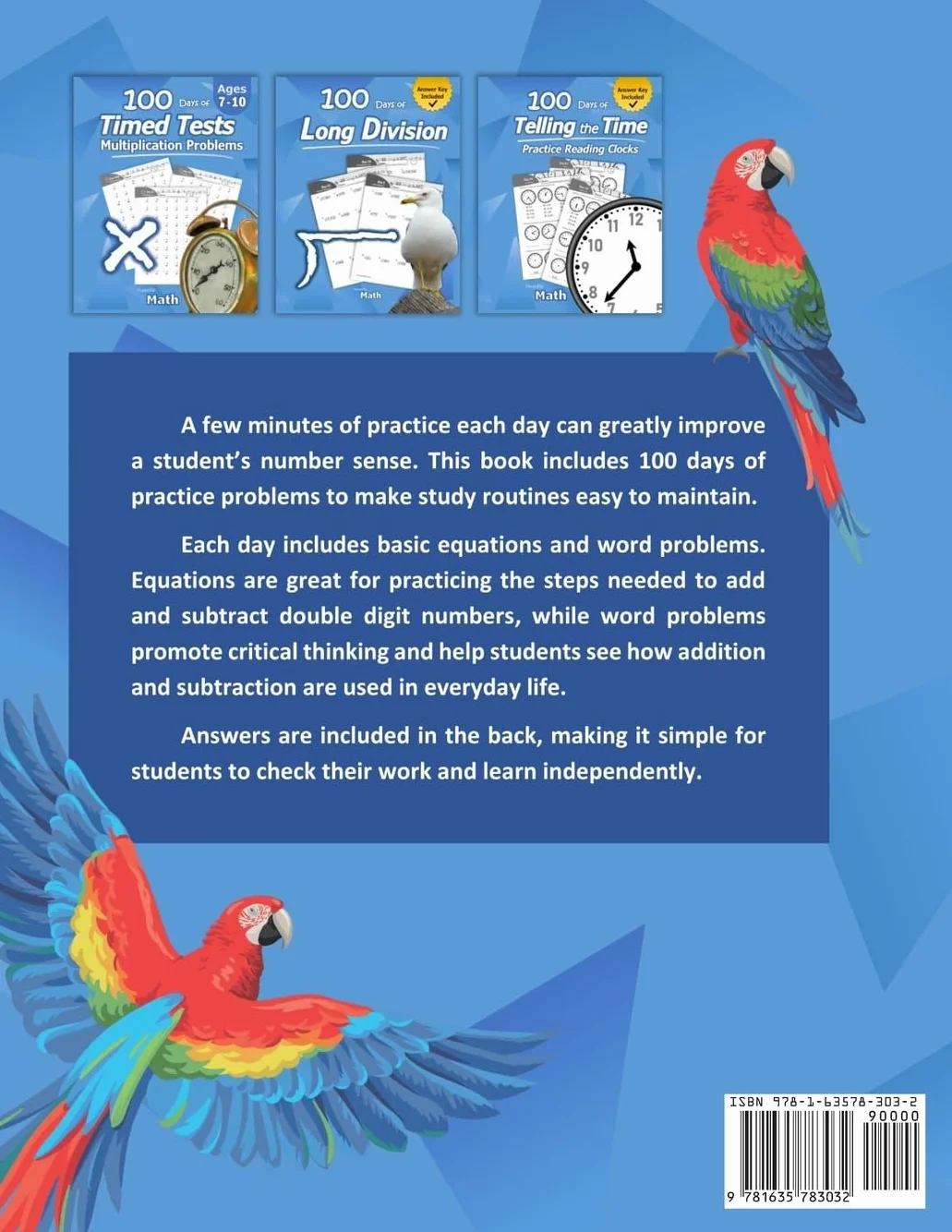 Humble Math - Double Digit Addition & Subtraction : 100 Days of Practice Problems: Grades 1-3, Word Problems, Reproducible Math Drills: 100 Days of ... Grades 1-3, Add and Subtract Large Numbers