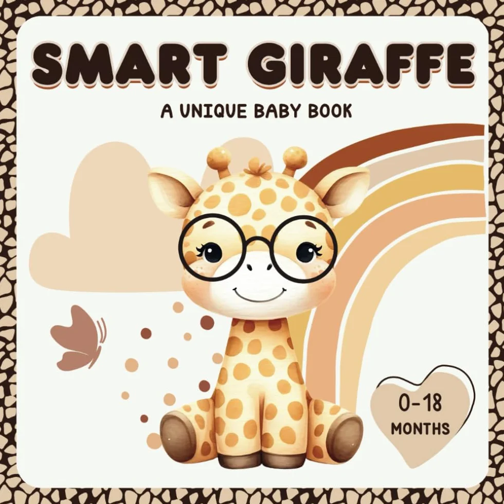 Smart Giraffe: A Unique Baby Book 0-18 Months: A First Introduction to Wisdom with a Sweet and Simple Story for Newborns, Infants, and Toddlers – Perfect for Cuddle Time, Nursing, and Bedtime