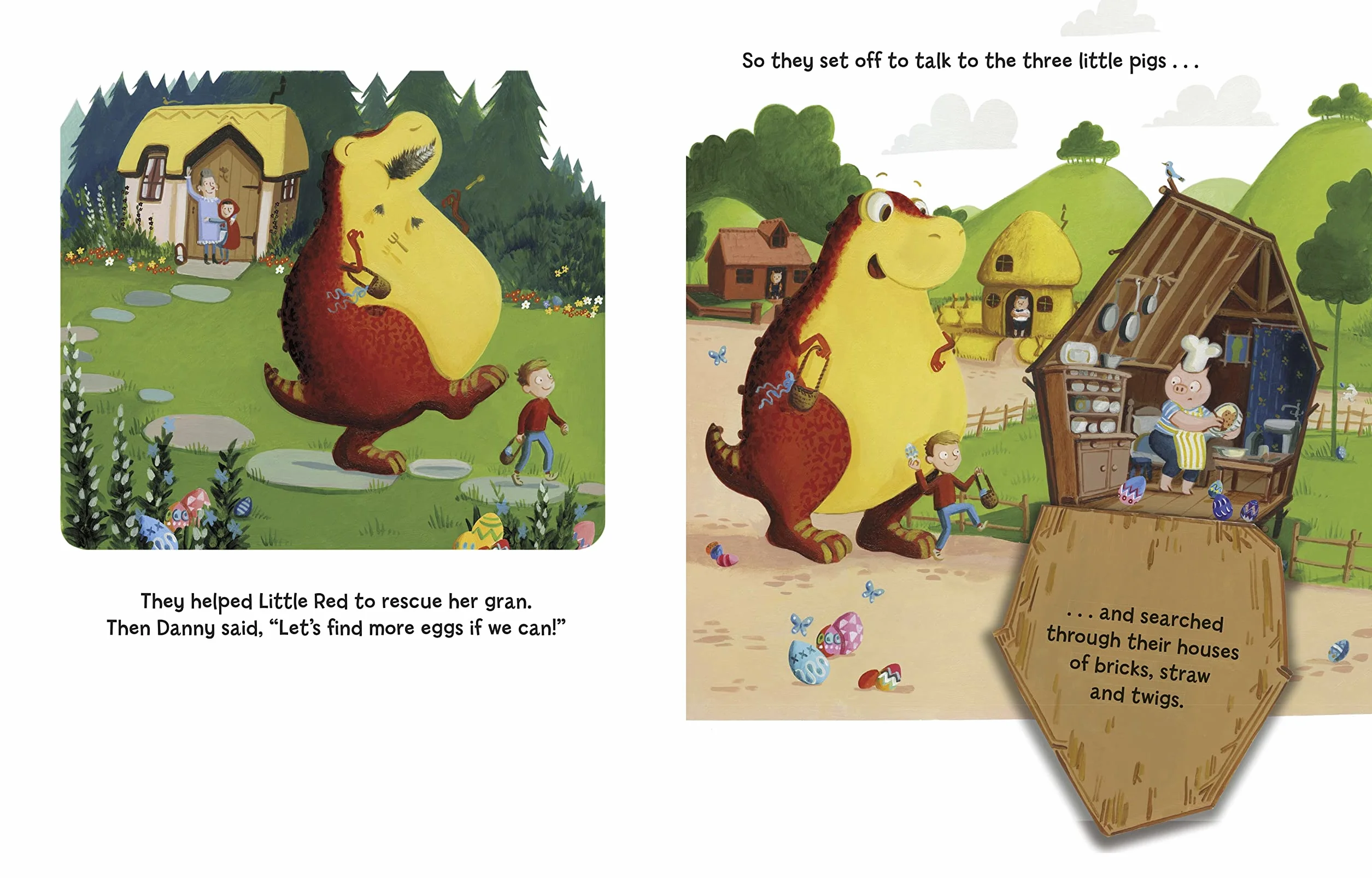 The Dinosaur that Pooped Easter!: An egg-cellent lift-the-flap adventure