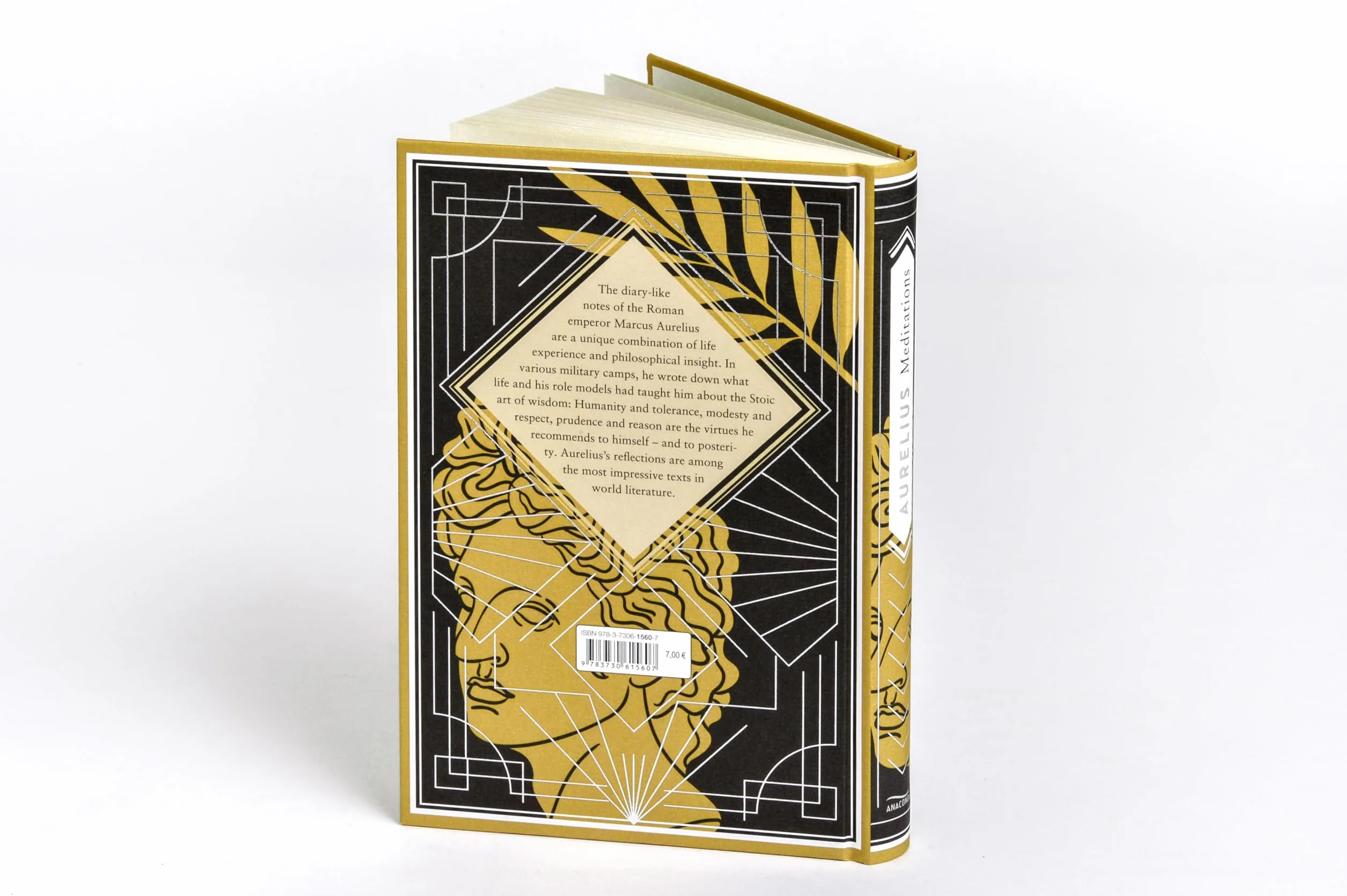 Aurelius - Meditations. A special edition hardcover embossed with silver foil: Find inspiration in a spiritual classic of stoic philosophy: 15
