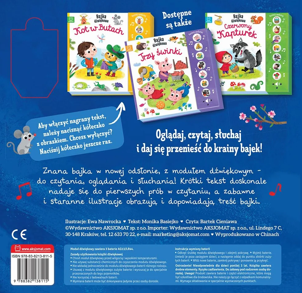 NACIŚNIJ I POSŁUCHAJ! BAJKA DŹWIĘKOWA. KOPCIUSZEK