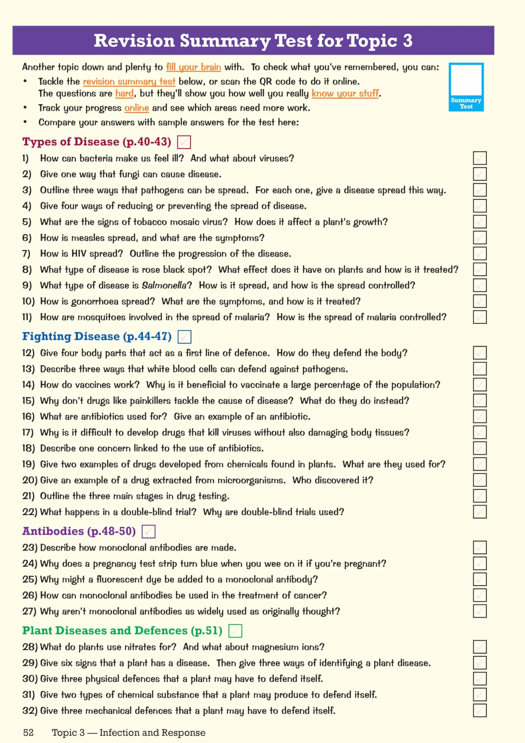 New GCSE Biology AQA Higher Revision Guide with CGP RevisionHub