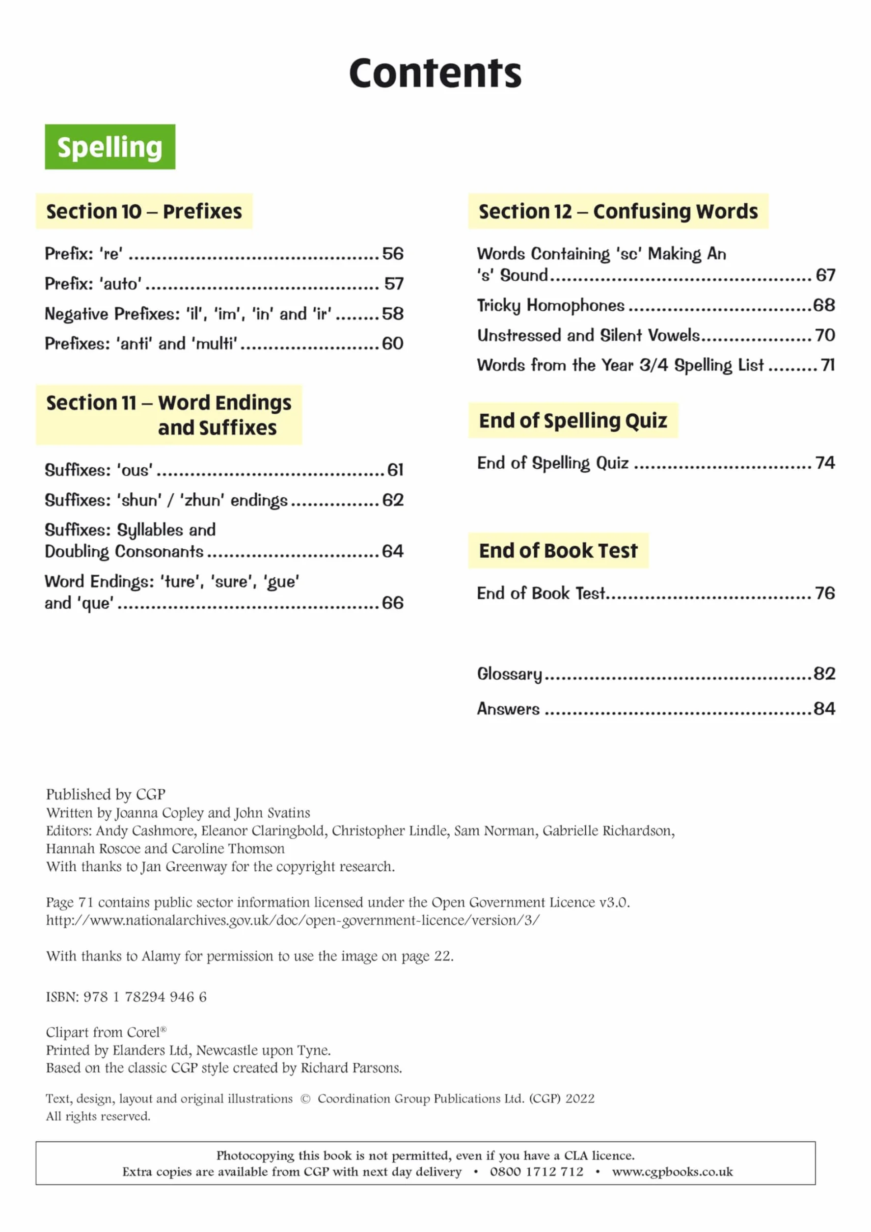 KS2 English Year 4 Stretch Grammar, Punctuation & Spelling Targeted Question Book (with Answers)